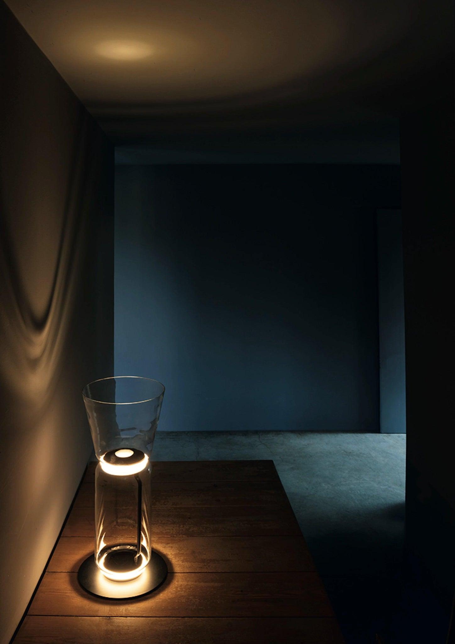 Lampa podłogowa NOCTAMBULE CONE szkło Flos Eye on Design