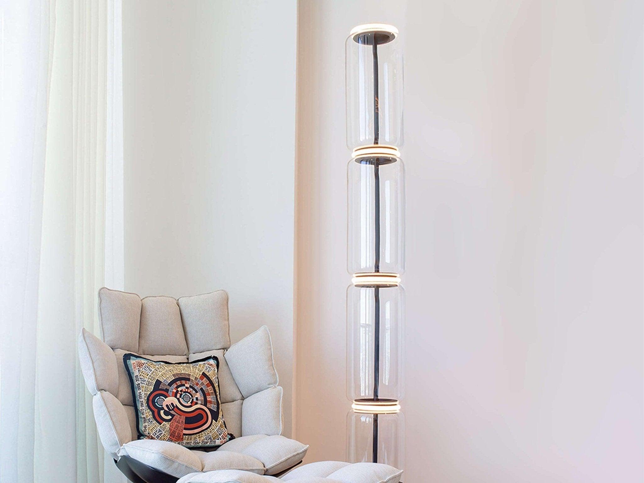 Lampa podłogowa NOCTAMBULE szkło Flos Eye on Design