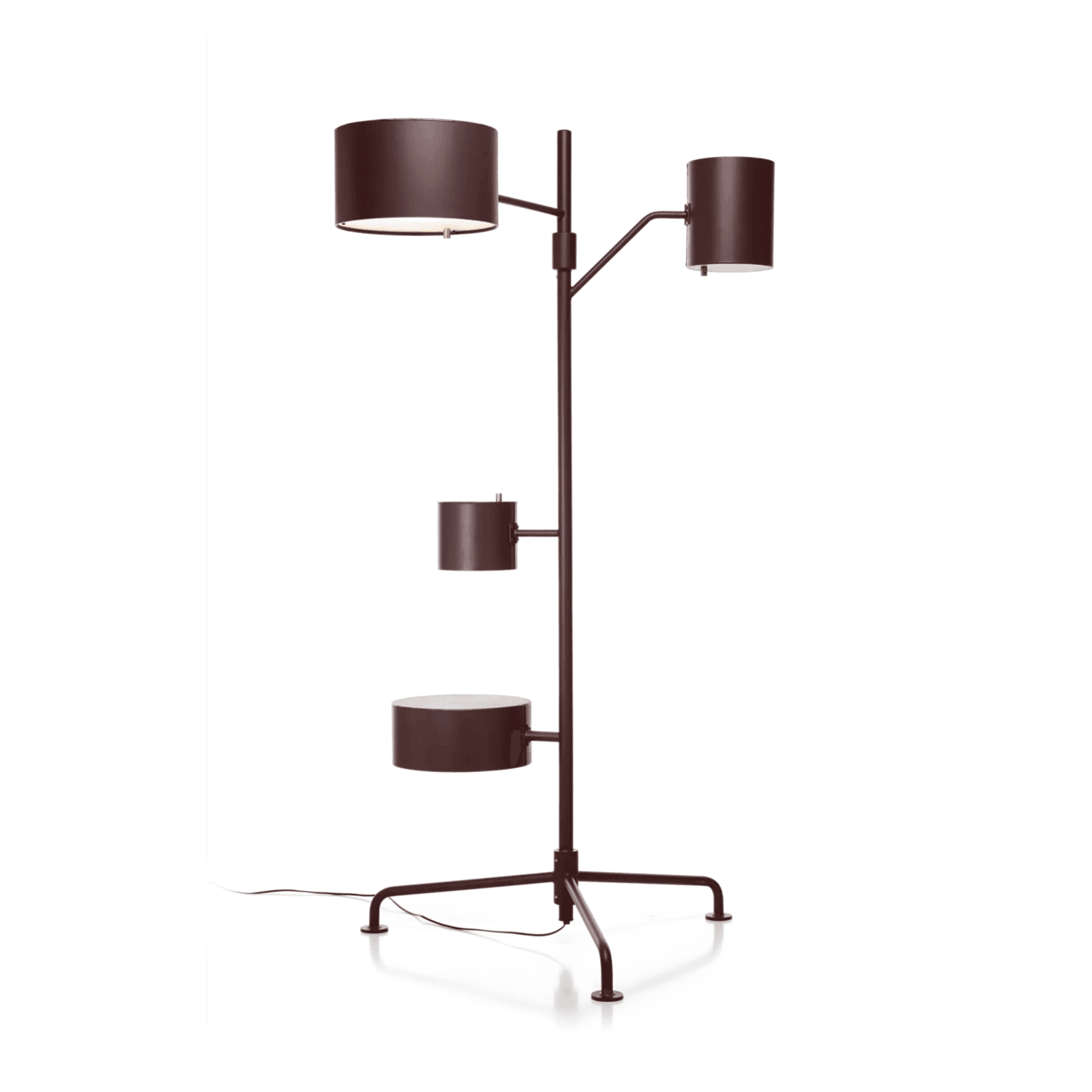 Lampa podłogowa STATISTOCRAT mahoniowy brąz – Moooi