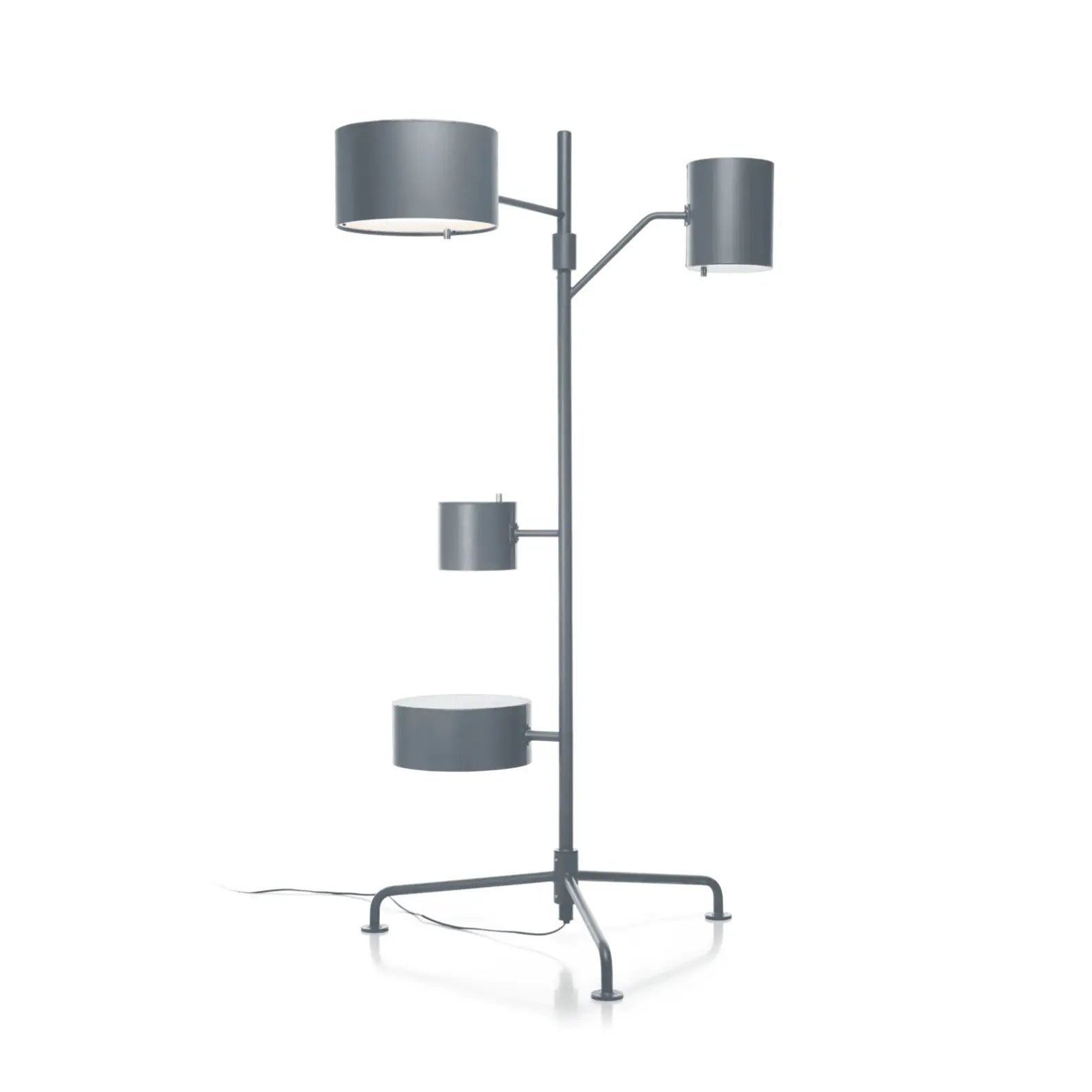 Lampa podłogowa STATISTOCRAT srebrny – Moooi