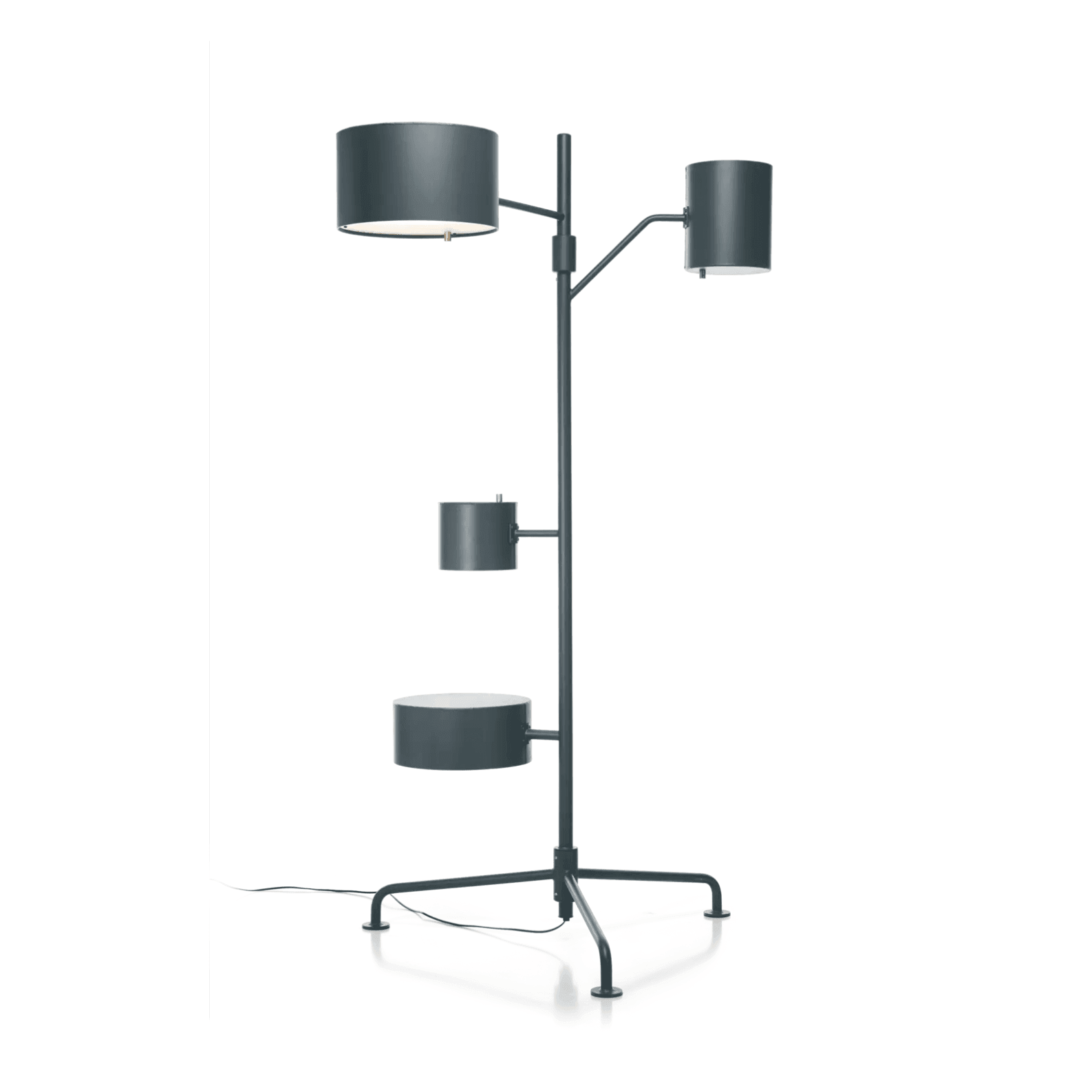 Lampa podłogowa STATISTOCRAT żelazny szary Moooi Eye on Design