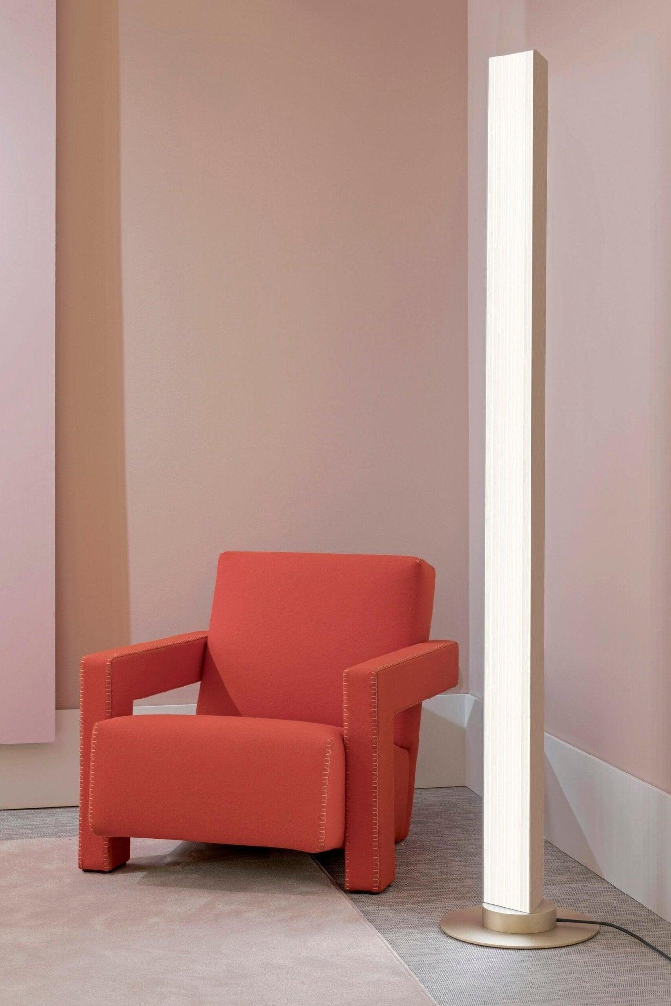 Lampa podłogowa STICK satynowa miedź Contardi Eye on Design