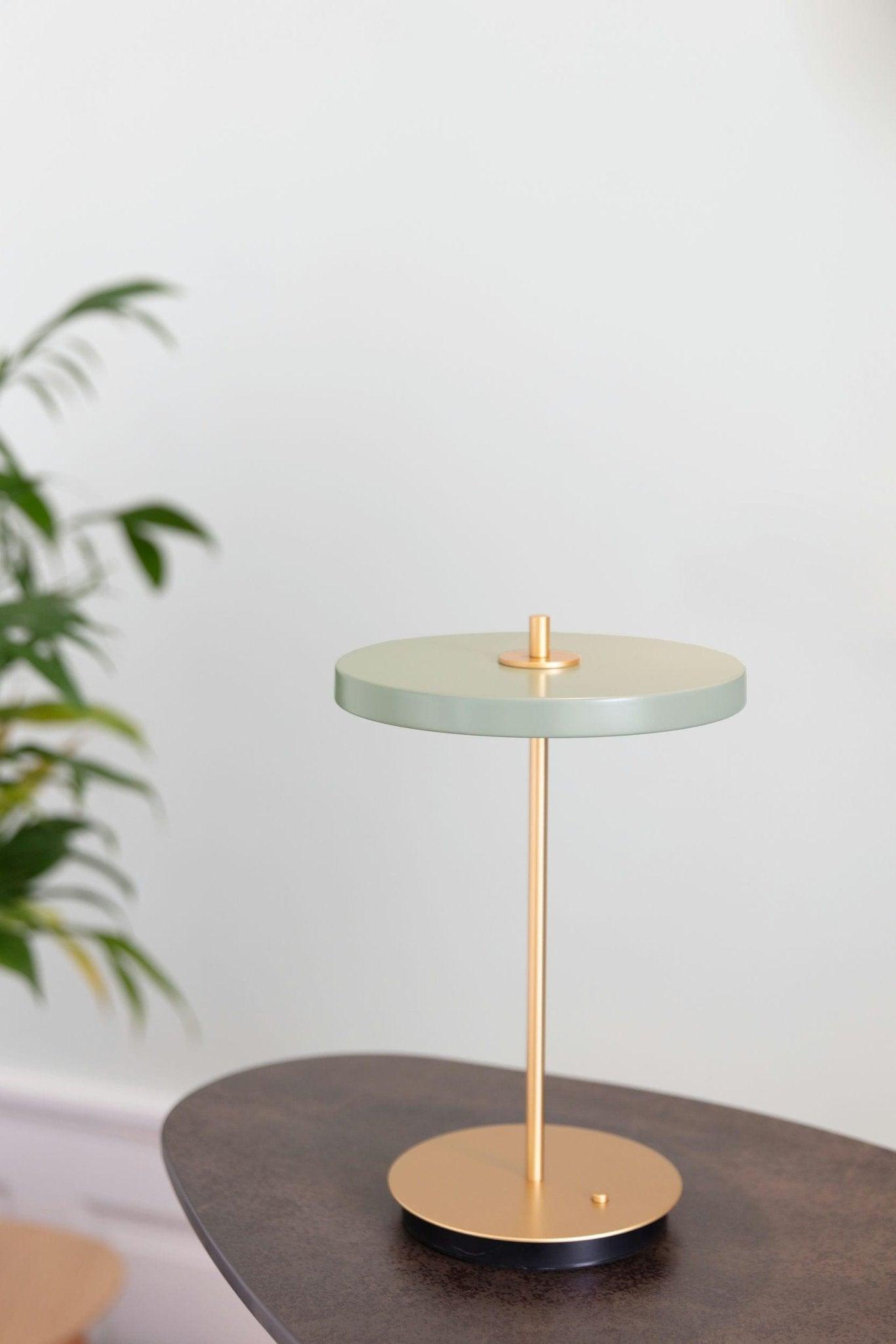 Lampa przenośna ASTERIA MOVE pistacjowy UMAGE Eye on Design