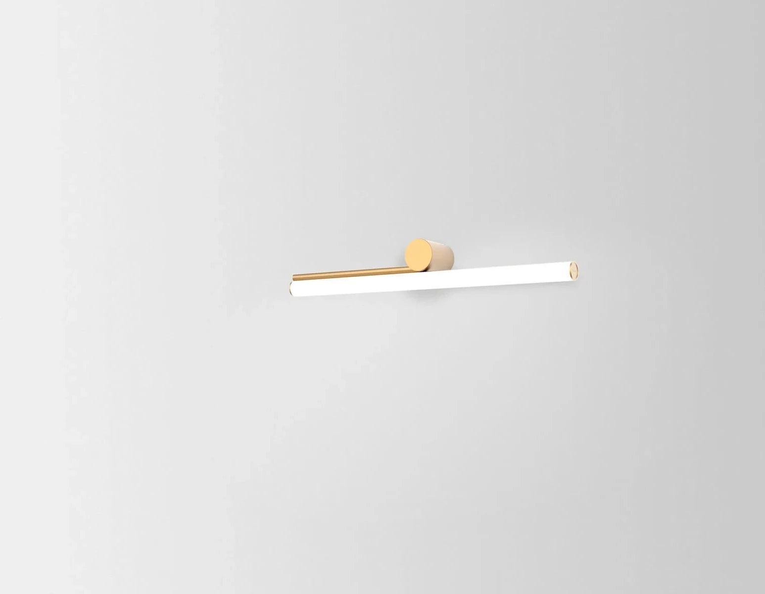 Lampa ścienna AMBROSIA złoty Marset 60 cm - lewostronny 2200 K Eye on Design