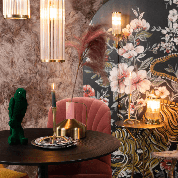 Lampa ścienna ANGEL ON FIRE złoty Bold Monkey Eye on Design