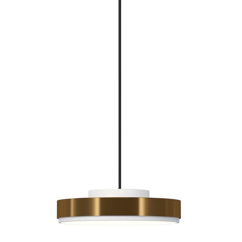 Lampa ścienna DISCUS biały z mosięż Contardi L bez opcji ściemniania Eye on Design