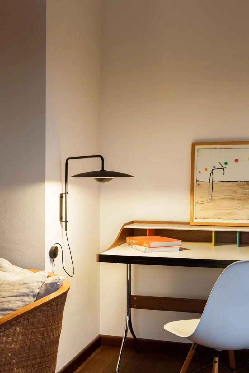 Lampa ścienna GINGER ciemnobrązowy Marset Eye on Design