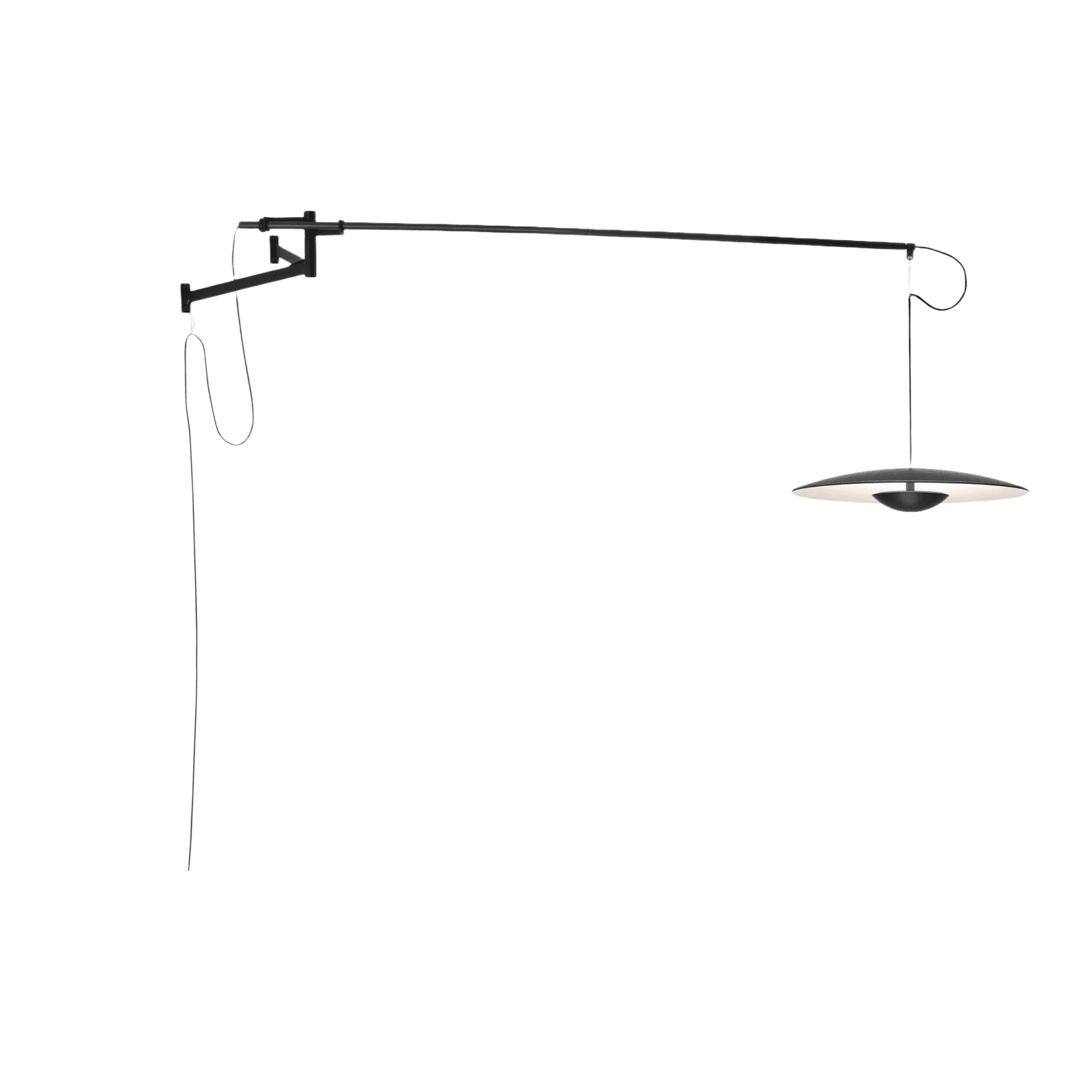 Lampa ścienna GINGER XL ciemnobrązowy Marset Eye on Design