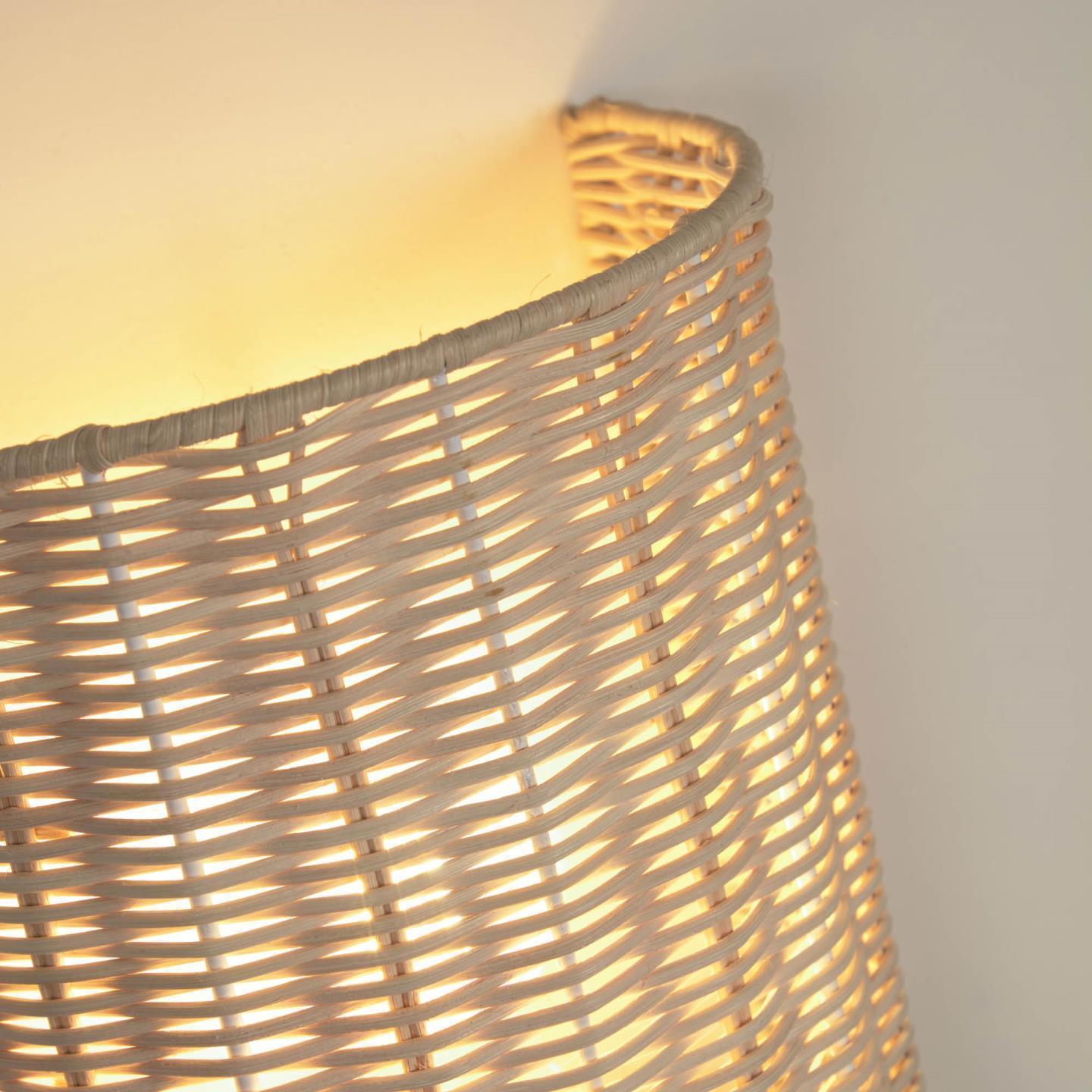 Lampa ścienna KIMJIT rattanowy La Forma Eye on Design