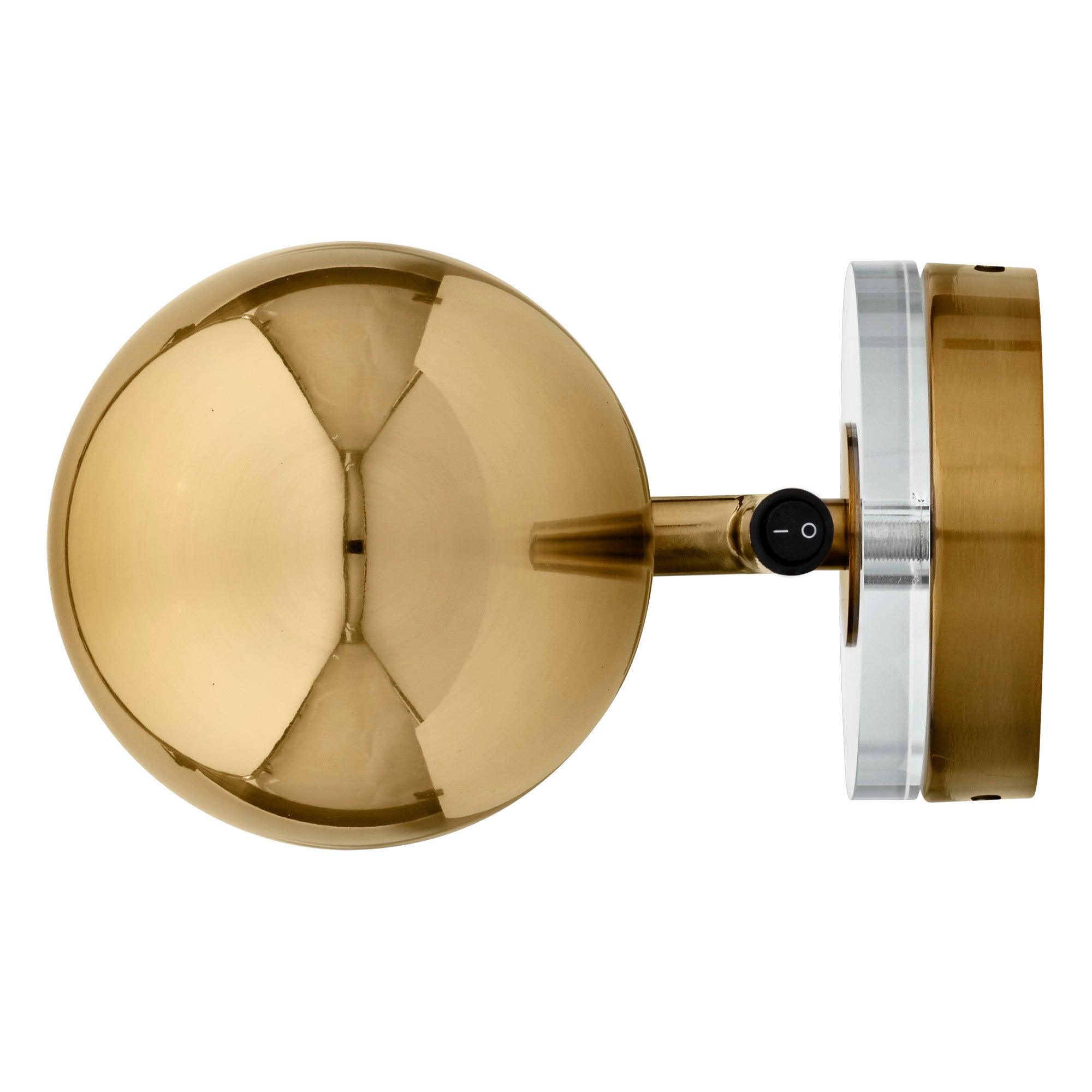 Lampa ścienna LUCEO złoty AYTM Eye on Design