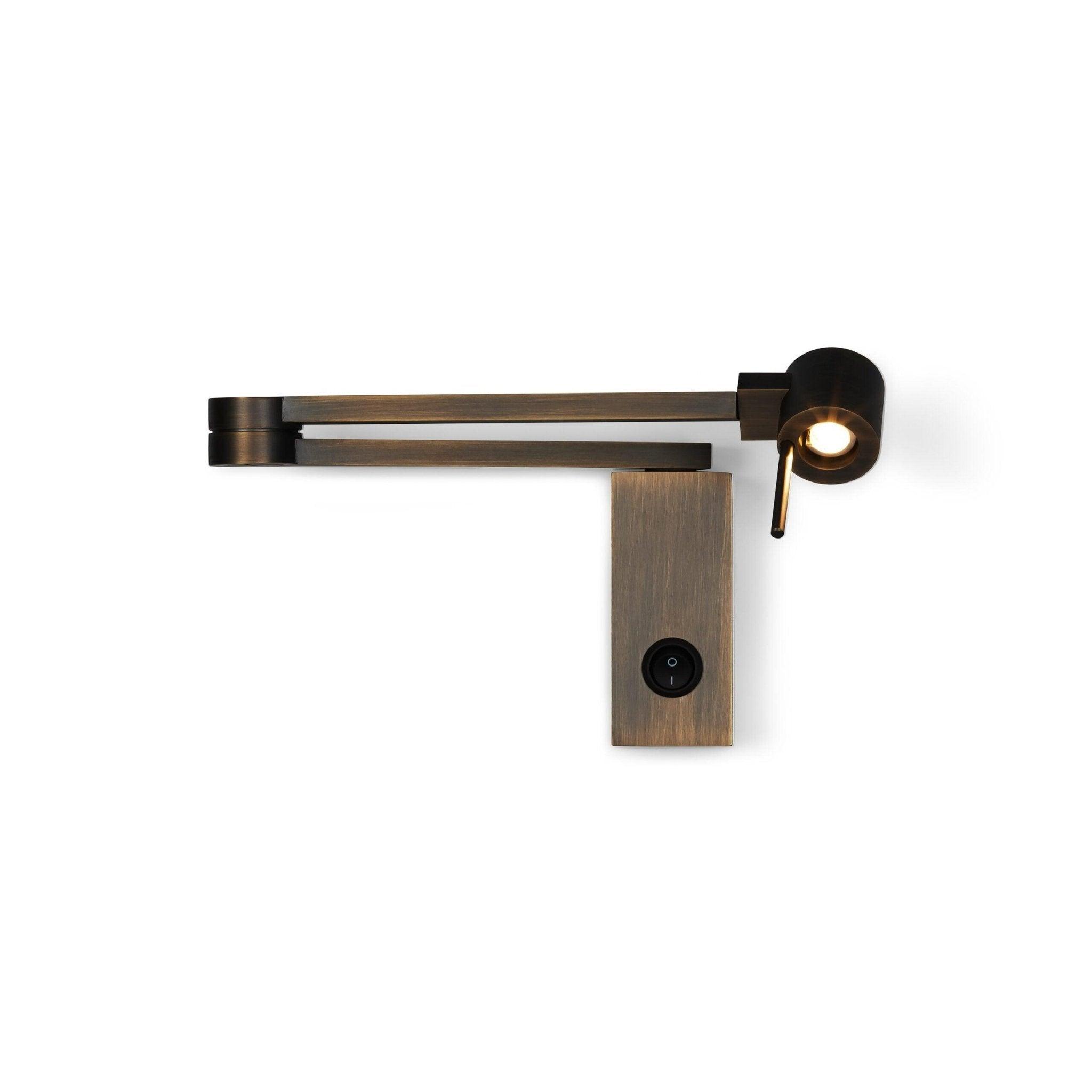 Lampa ścienna MANHATTAN szczotkowany brąz Contardi Eye on Design