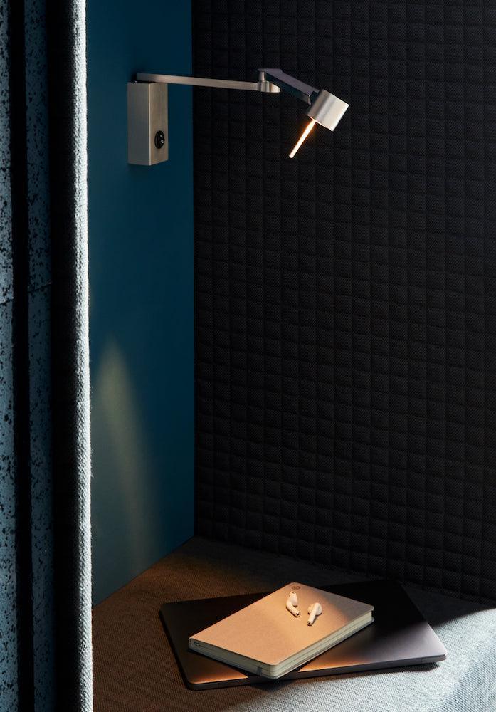 Lampa ścienna MANHATTAN szczotkowany brąz Contardi Eye on Design