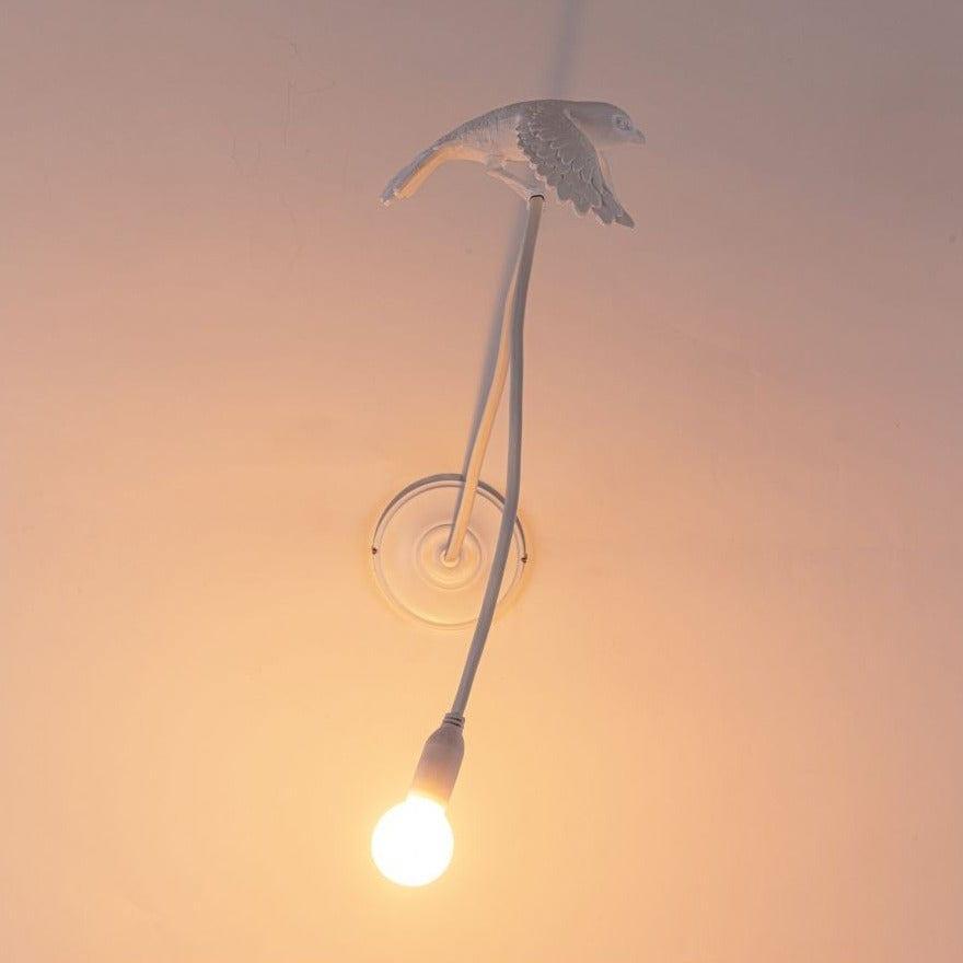 Lampa ścienna SPARROW TAKING OFF biały Seletti Eye on Design
