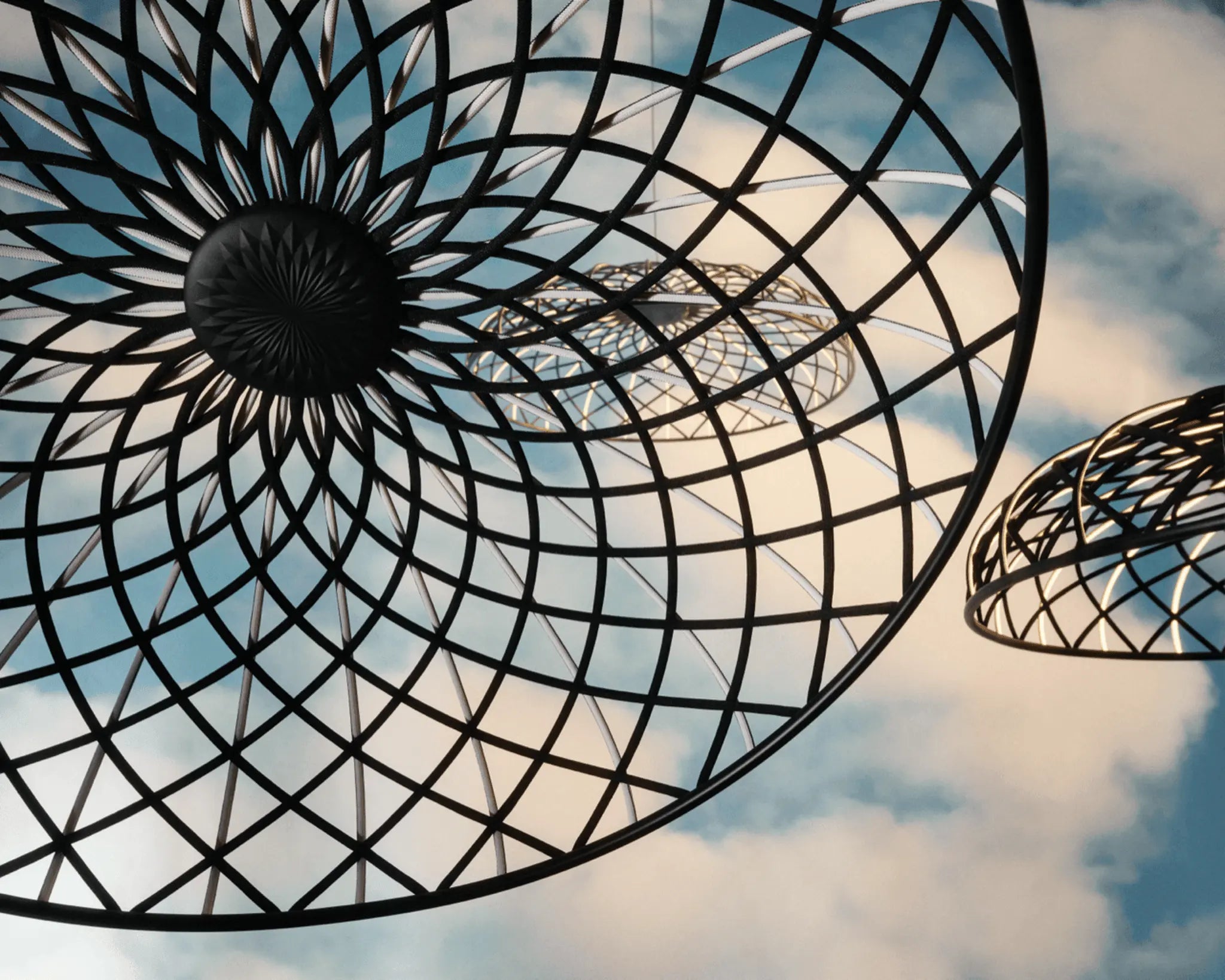 Lampa SKYNEST antracytowy – Flos