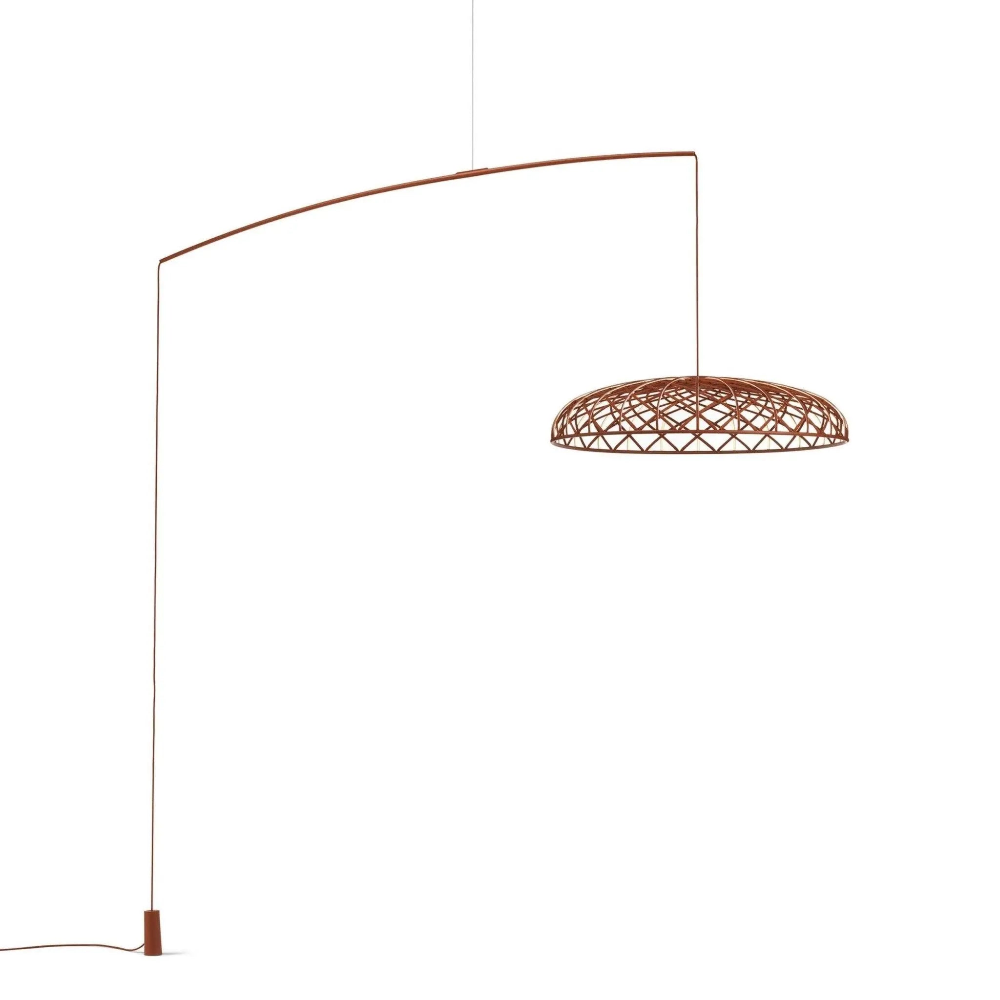 Lampa SKYNEST ceglasty czerwony – Flos
