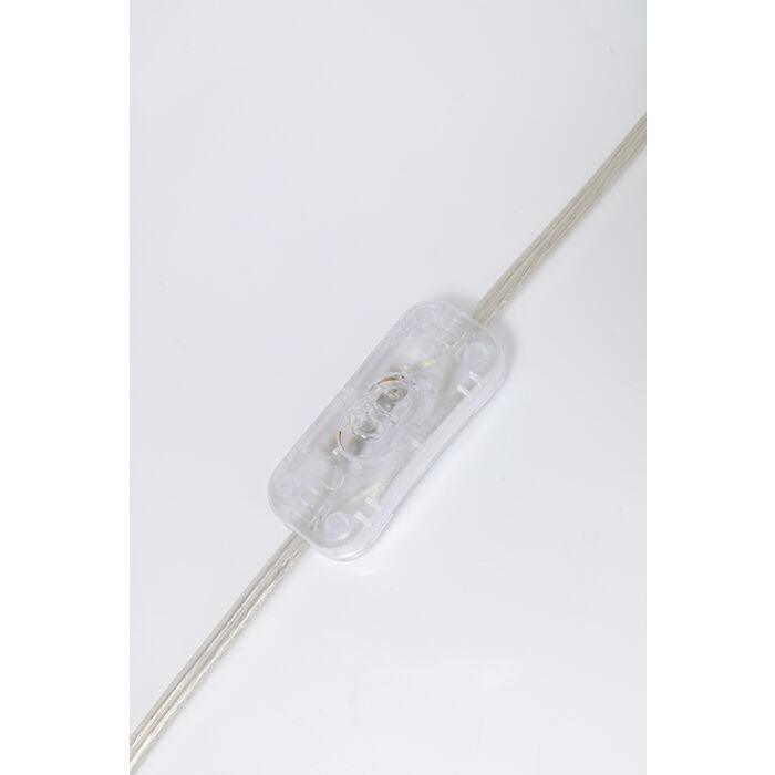 Lampa stołowa AL CAPONE złoty z przydymionym szkłem - Eye on Design