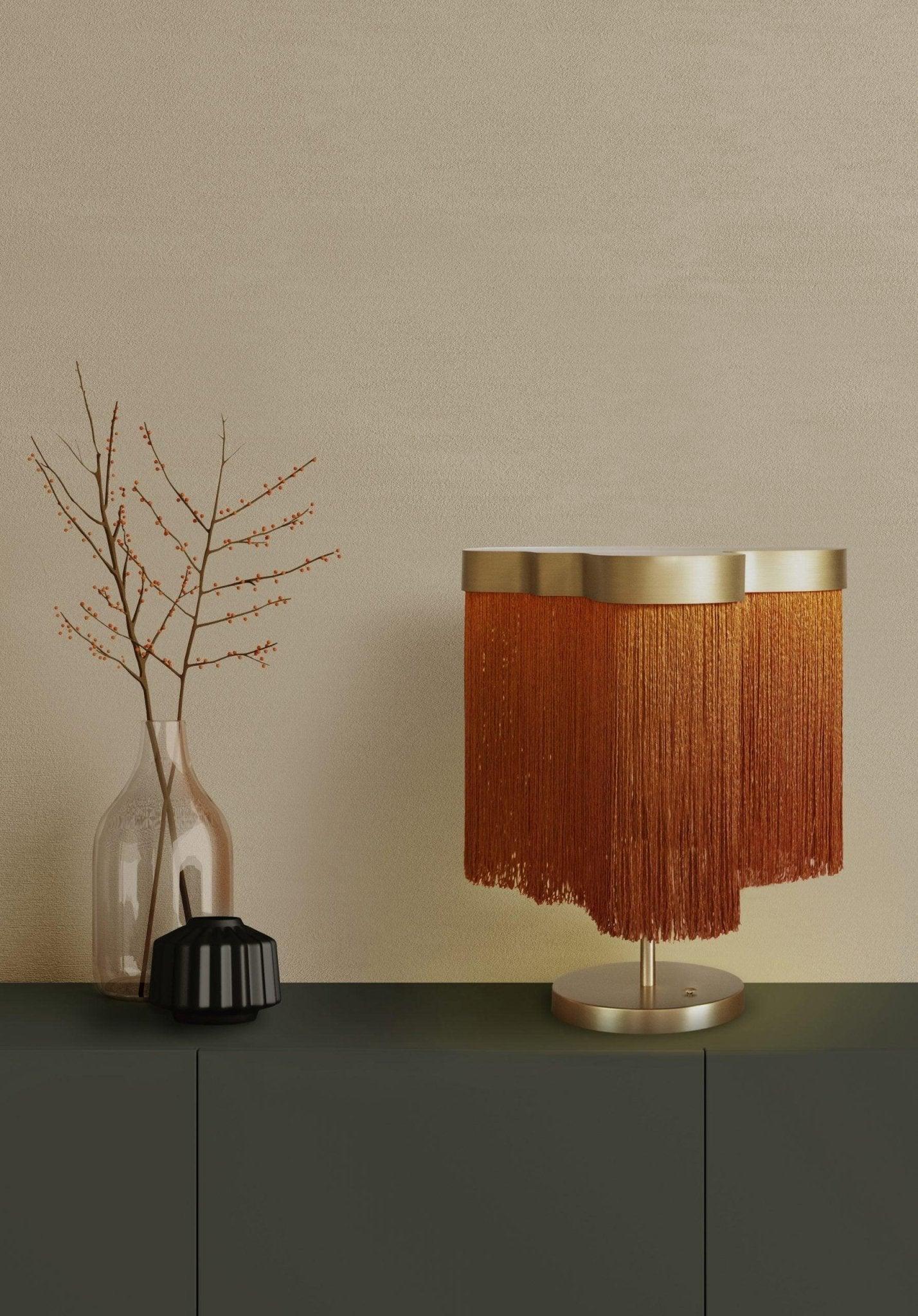 Lampa stołowa ARCIPELAGO koniakowy Contardi Eye on Design