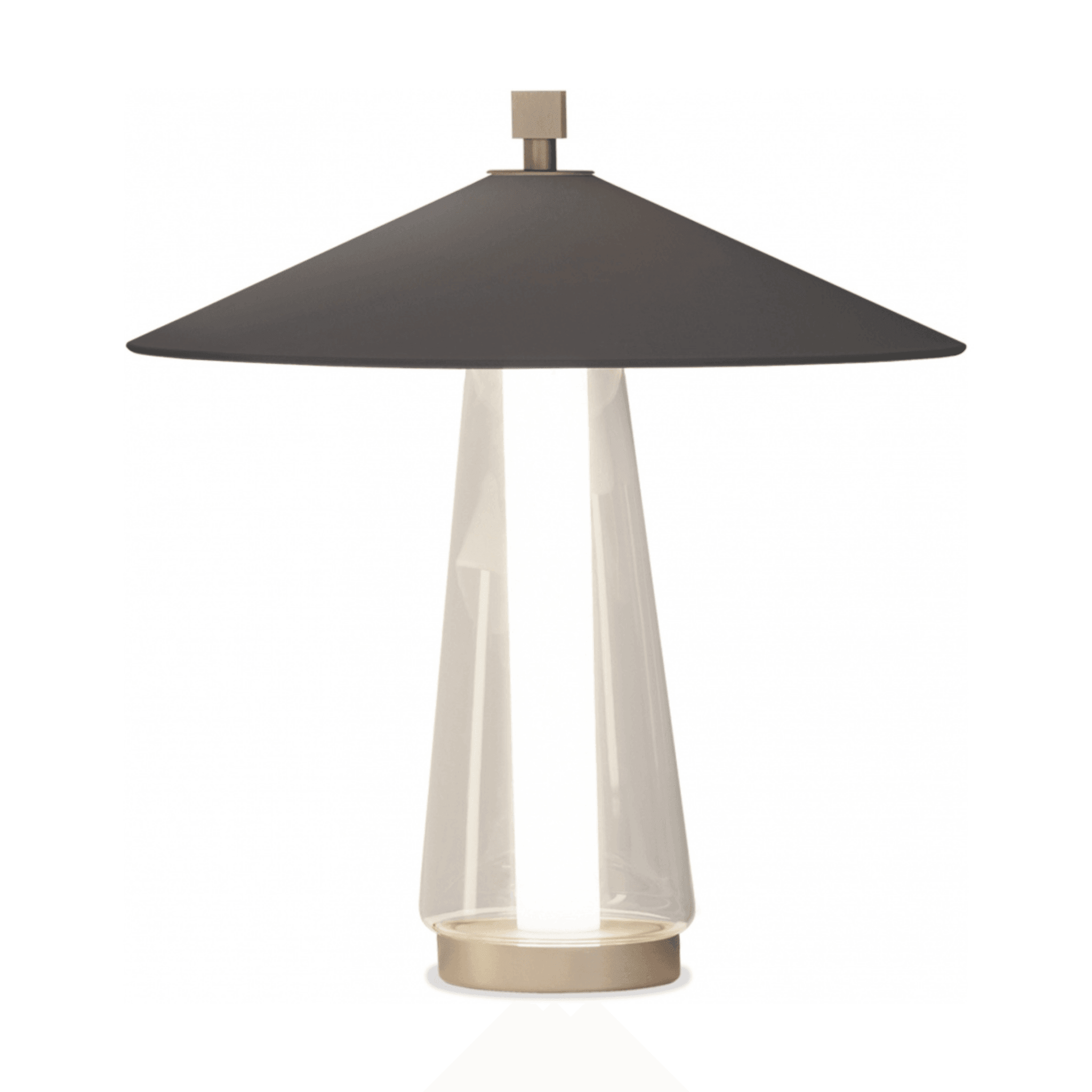 Lampa stołowa ASIA antracytowy Contardi M satynowy złoty Eye on Design