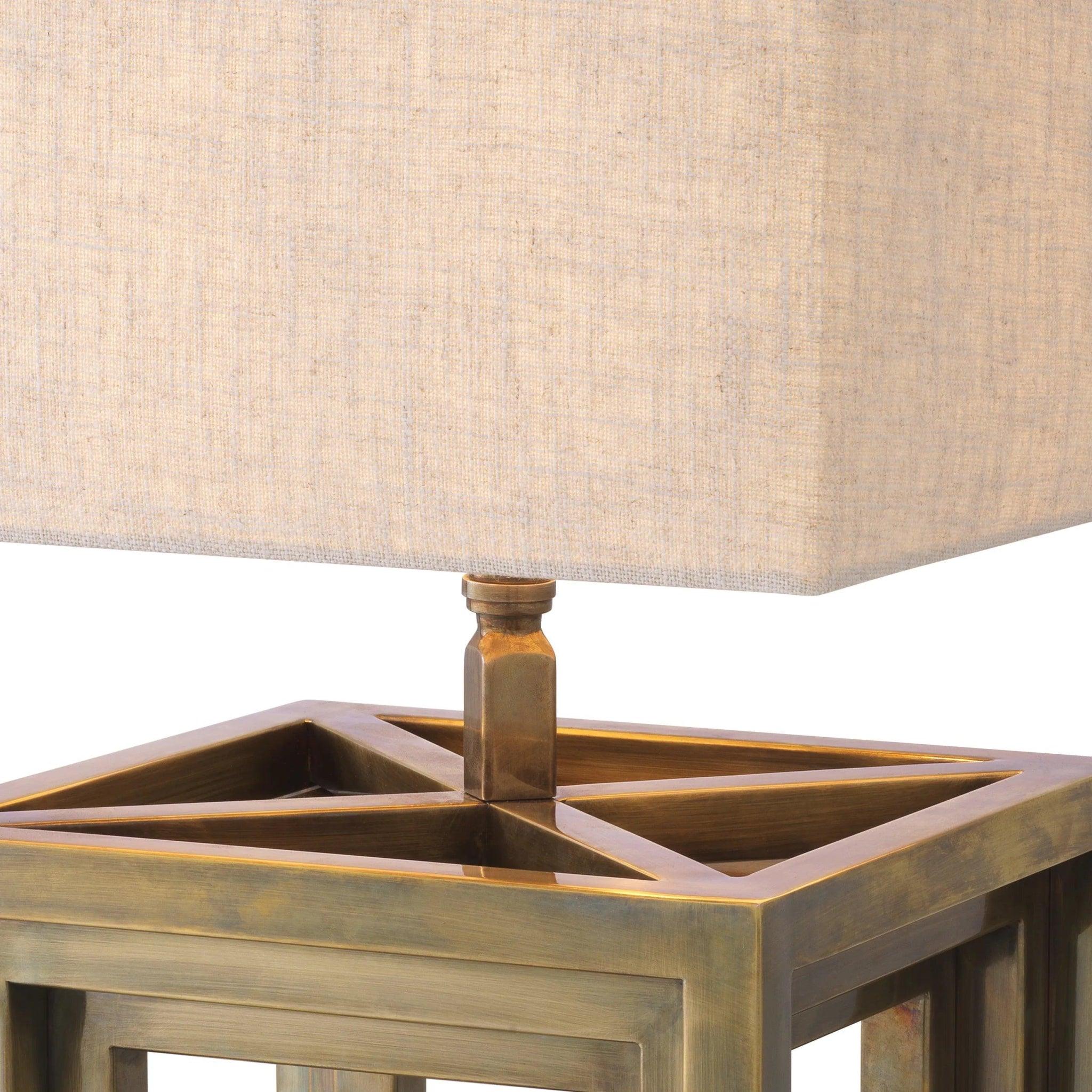 Lampa stołowa BELLAGIO mosiężny Eichholtz Eye on Design