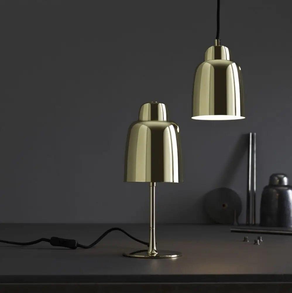 Lampa stołowa CHAMPAGNE szczotkowane złoto Pholc Eye on Design