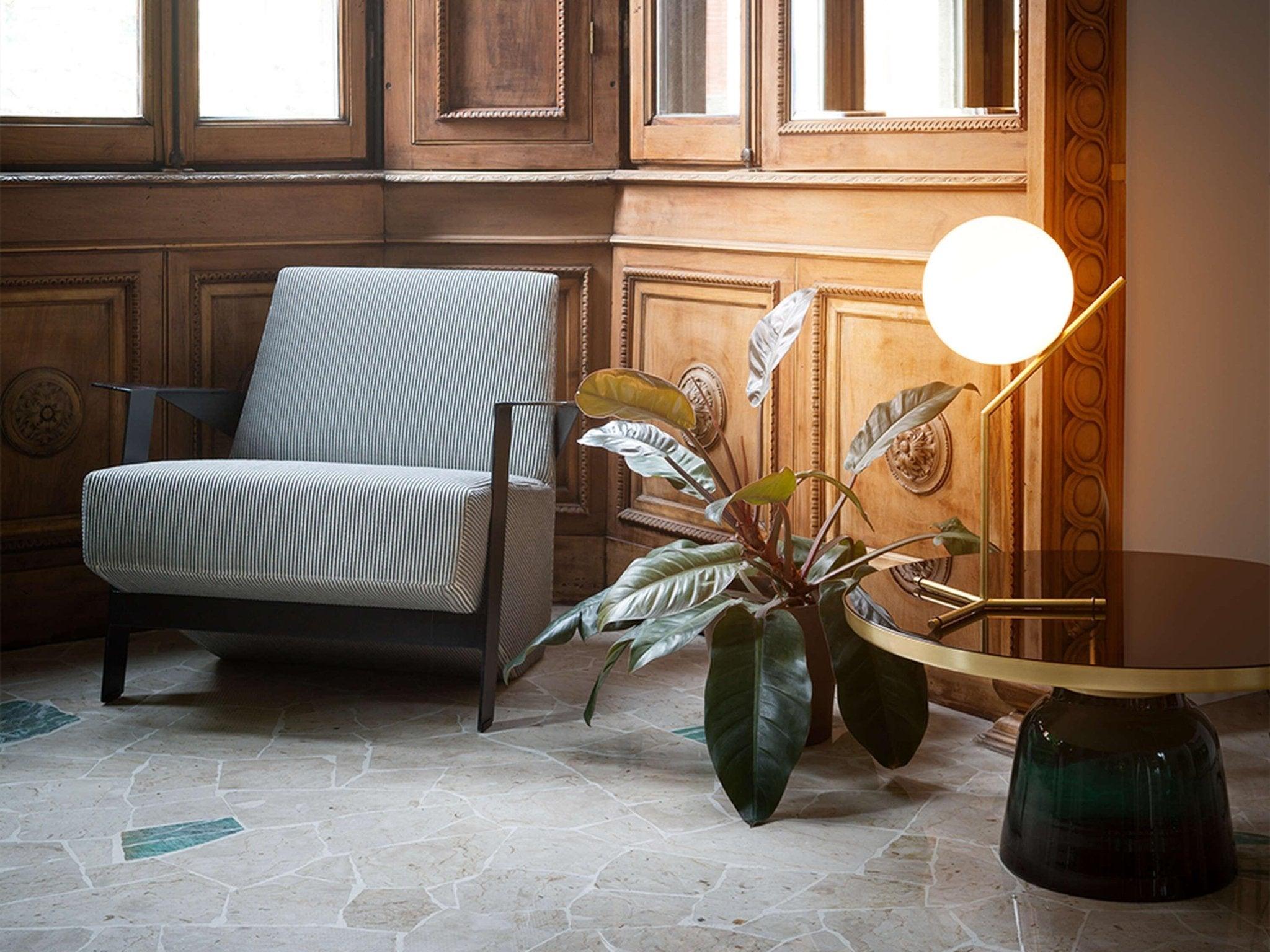 Lampa stołowa IC LIGHTS HIGH mosiężny – styl minimalistyczny