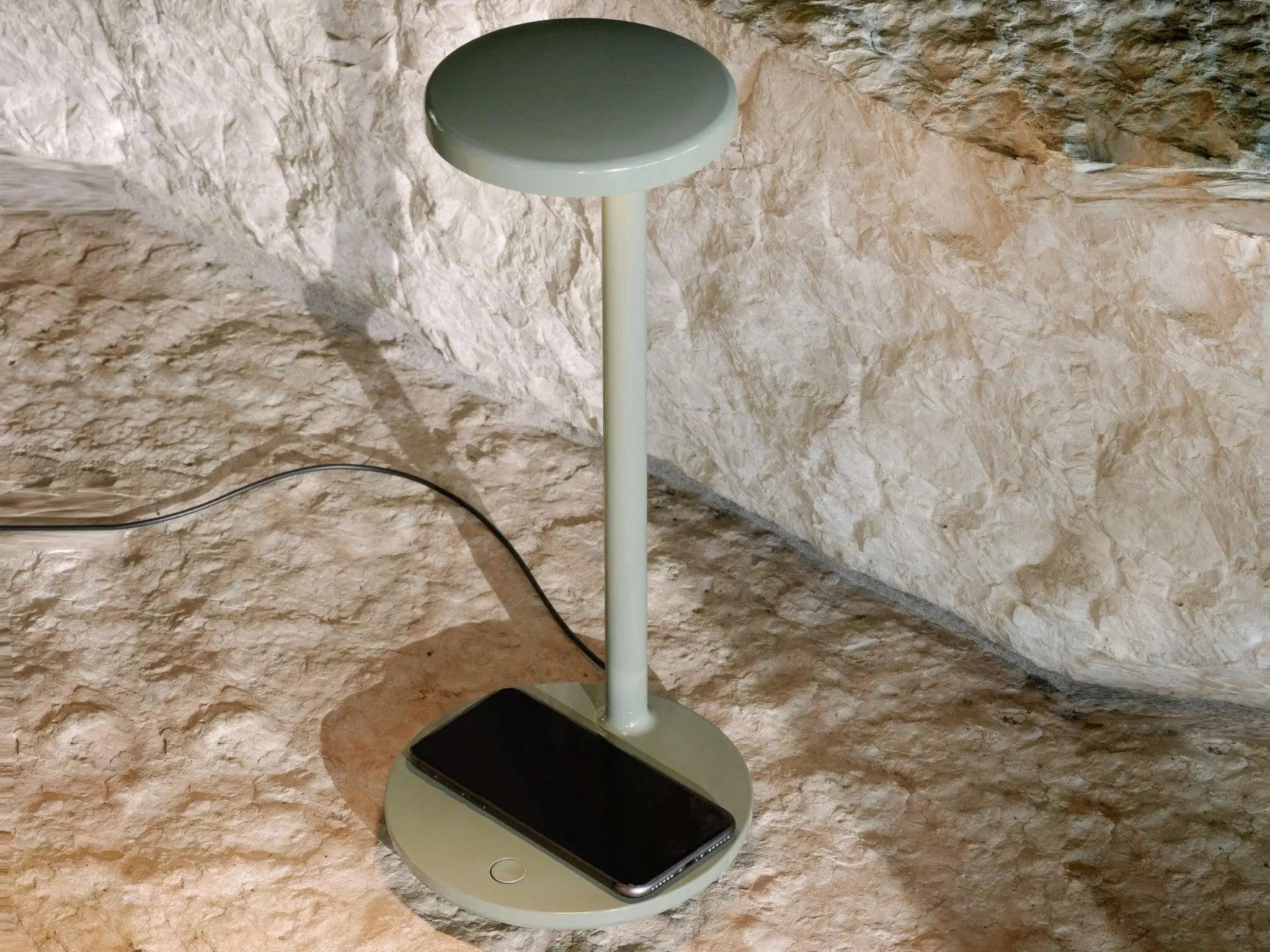 Lampa stołowa OBLIQUE antracyt matowy, marka Flos