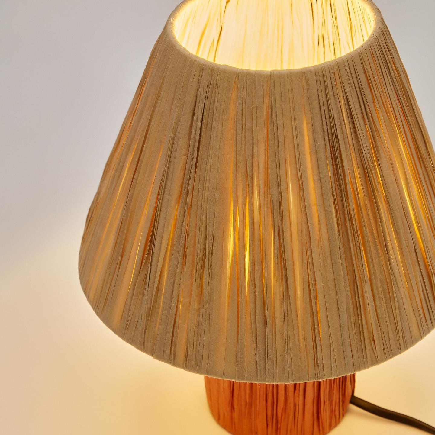 Lampa stołowa PULMI terakota La Forma Eye on Design