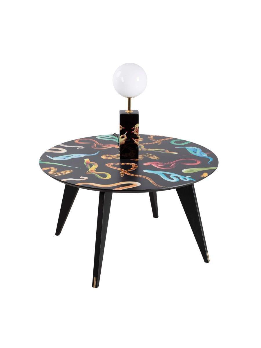 Lampa stołowa SNAKES czarny Seletti Eye on Design