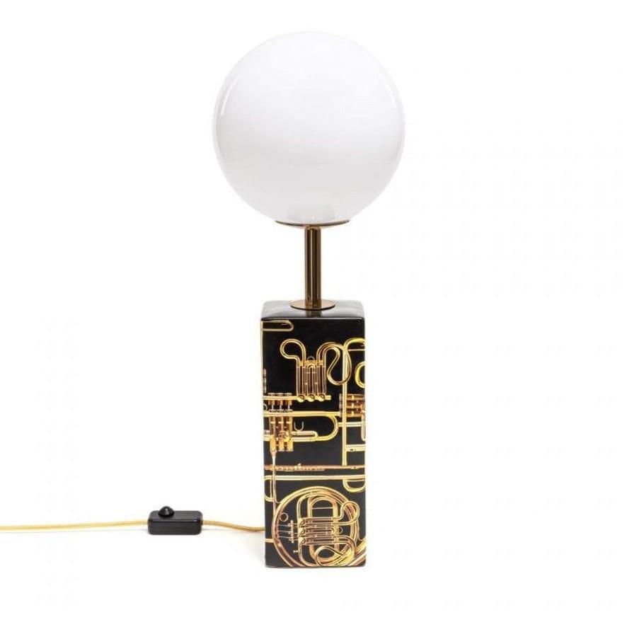 Lampa stołowa TRUMPETS czarny Seletti Eye on Design