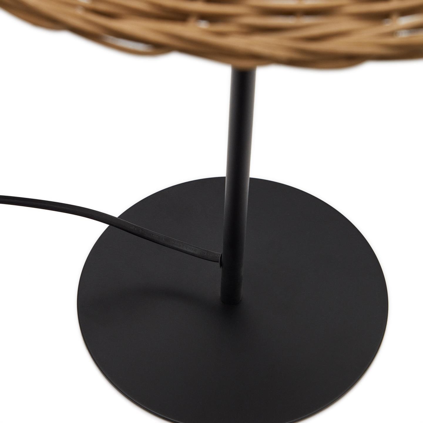 Lampa stołowa URANIA rattanowy La Forma Eye on Design