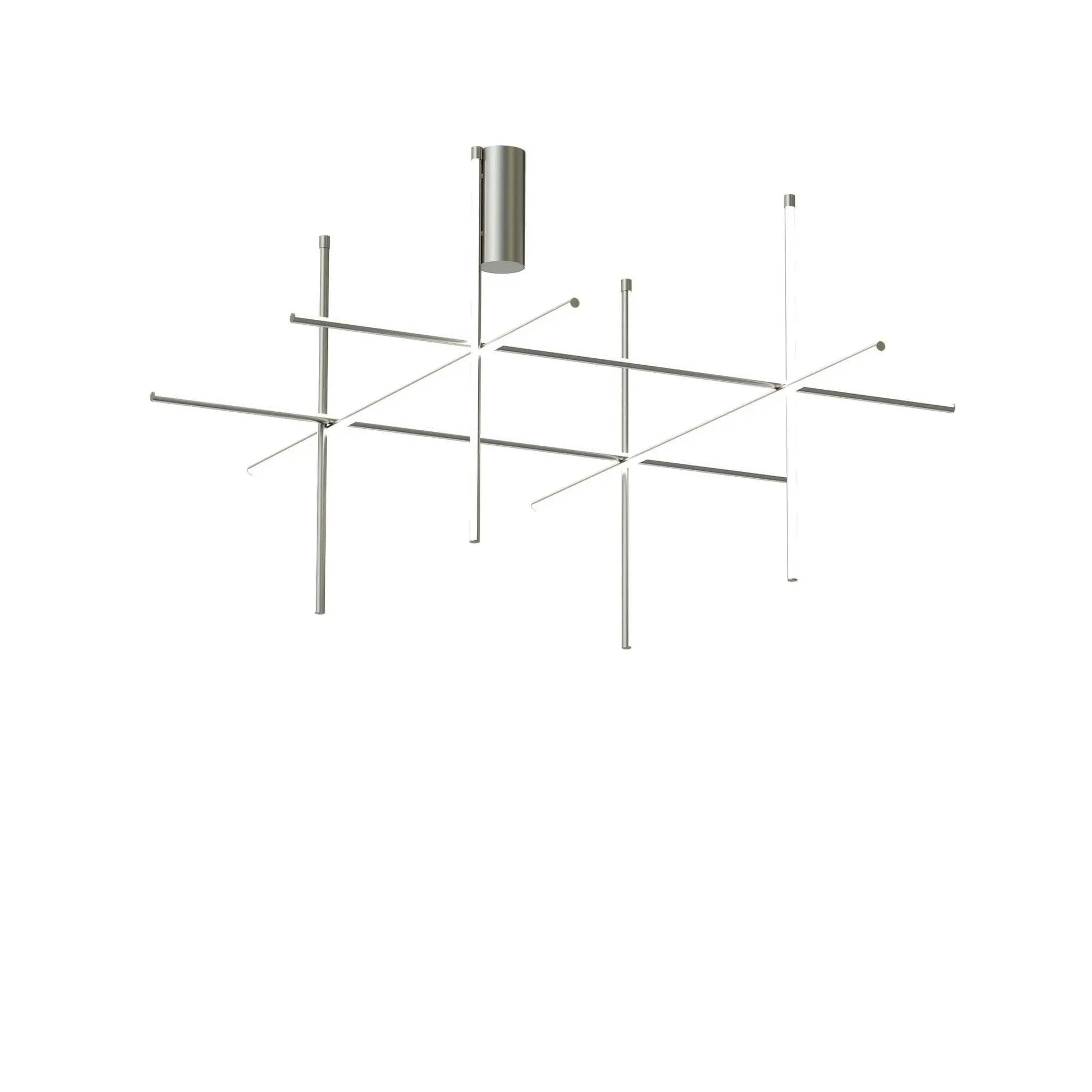 Lampa sufitowa COORDINATES 4 srebrny – Flos