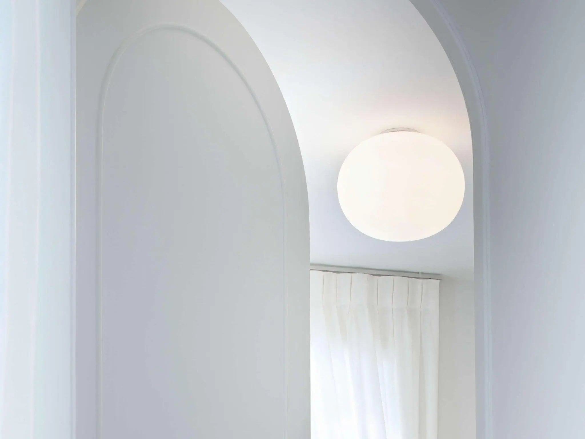 Lampa GLO-BALL biały – szkło