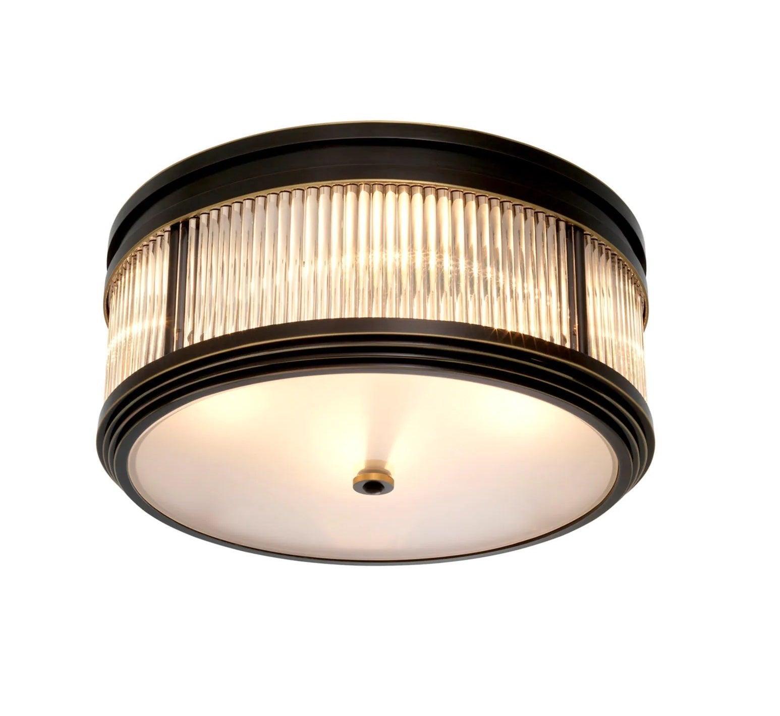 Lampa sufitowa ROUSSEAU czarny Eichholtz Eye on Design
