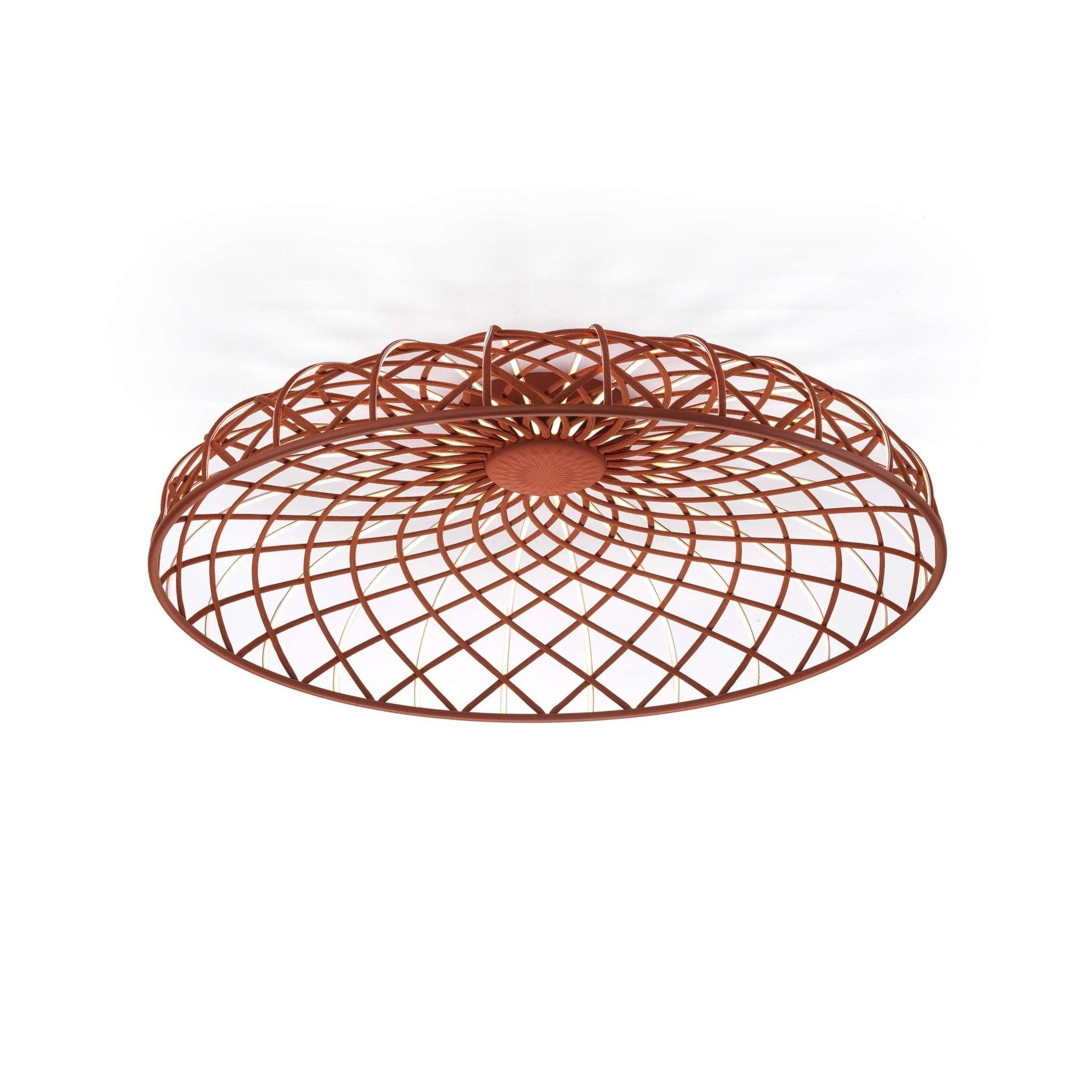 Lampa sufitowa SKYNEST ceglasta czerwień Flos Eye on Design