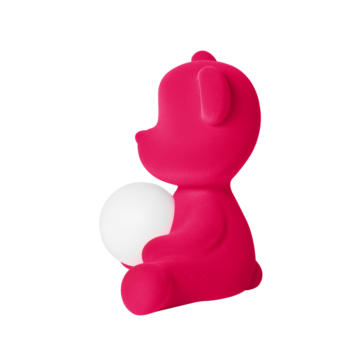 Lampa TEDDY GIRL VELVET fuksja Qeeboo Eye on Design