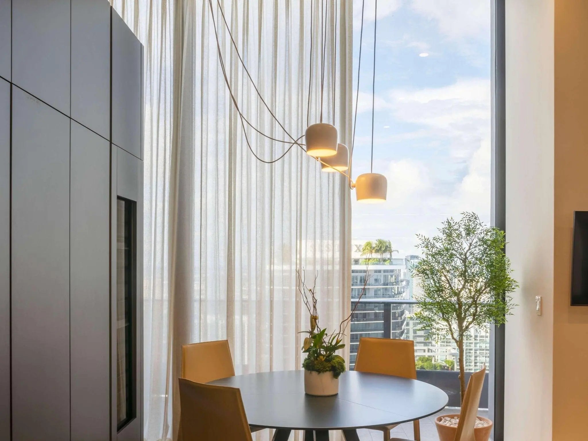 Lampa wisząca AIM biały, marka Flos