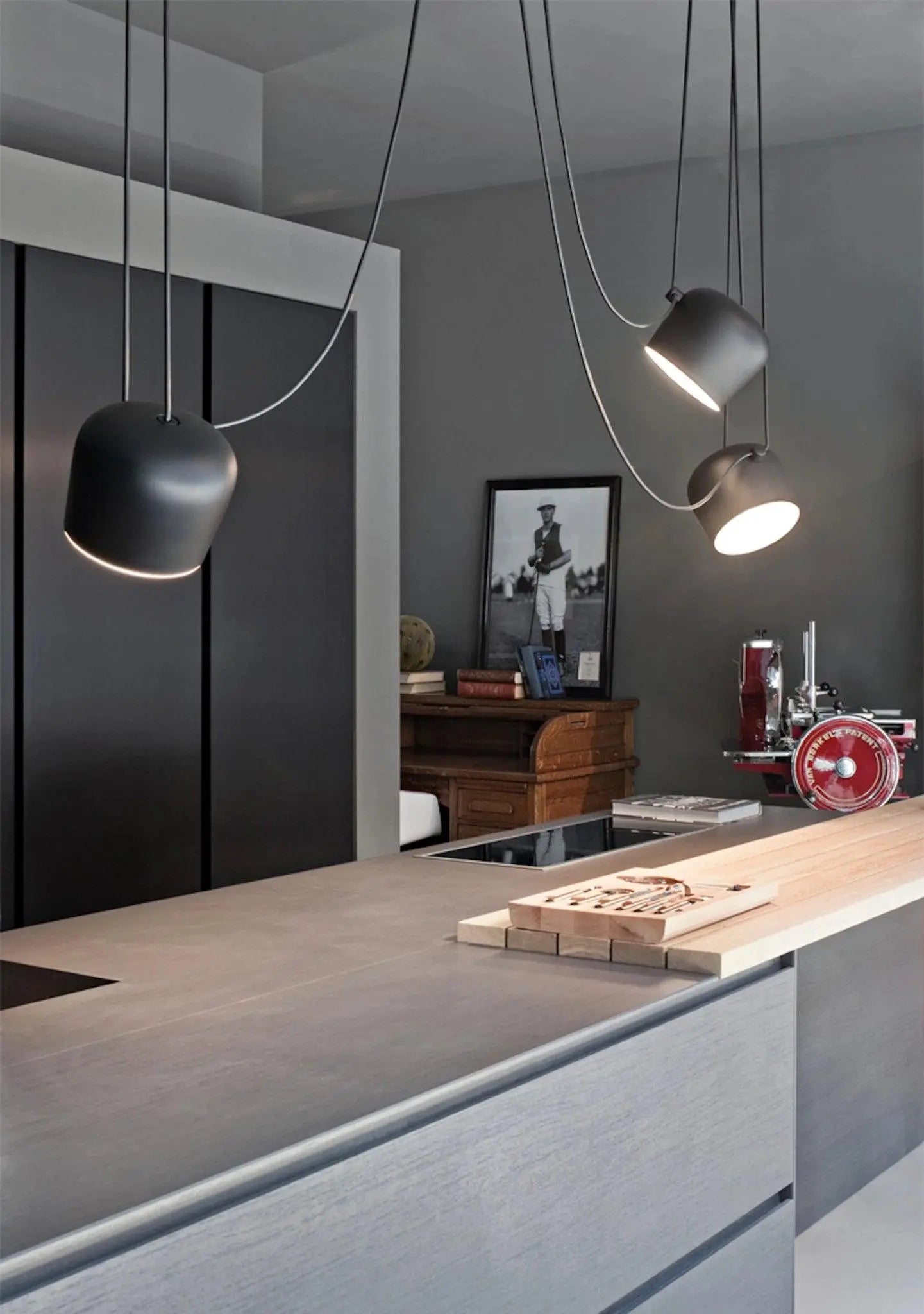 Lampa wisząca AIM czarny – Flos
