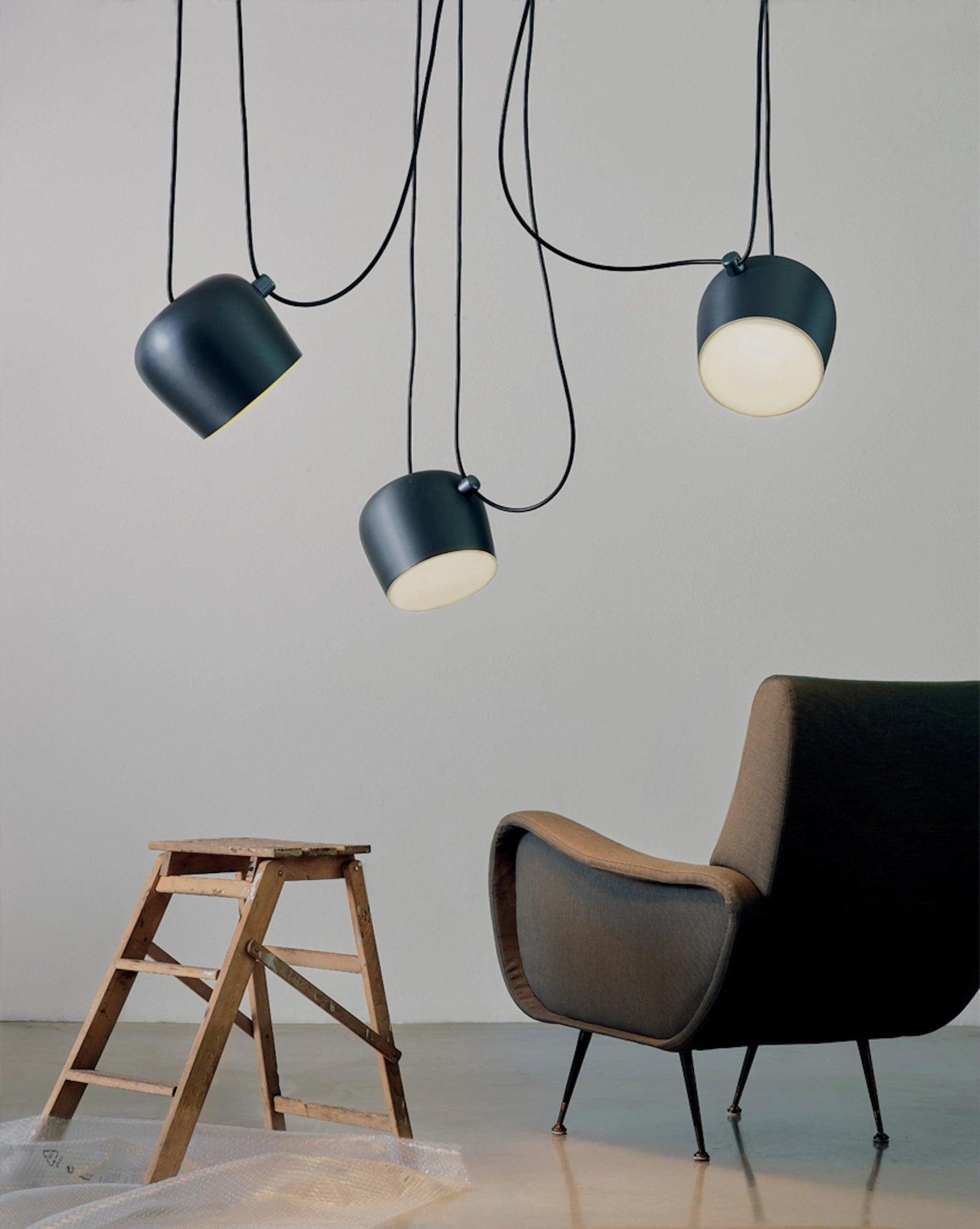 Lampa wisząca AIM granatowy Flos Eye on Design
