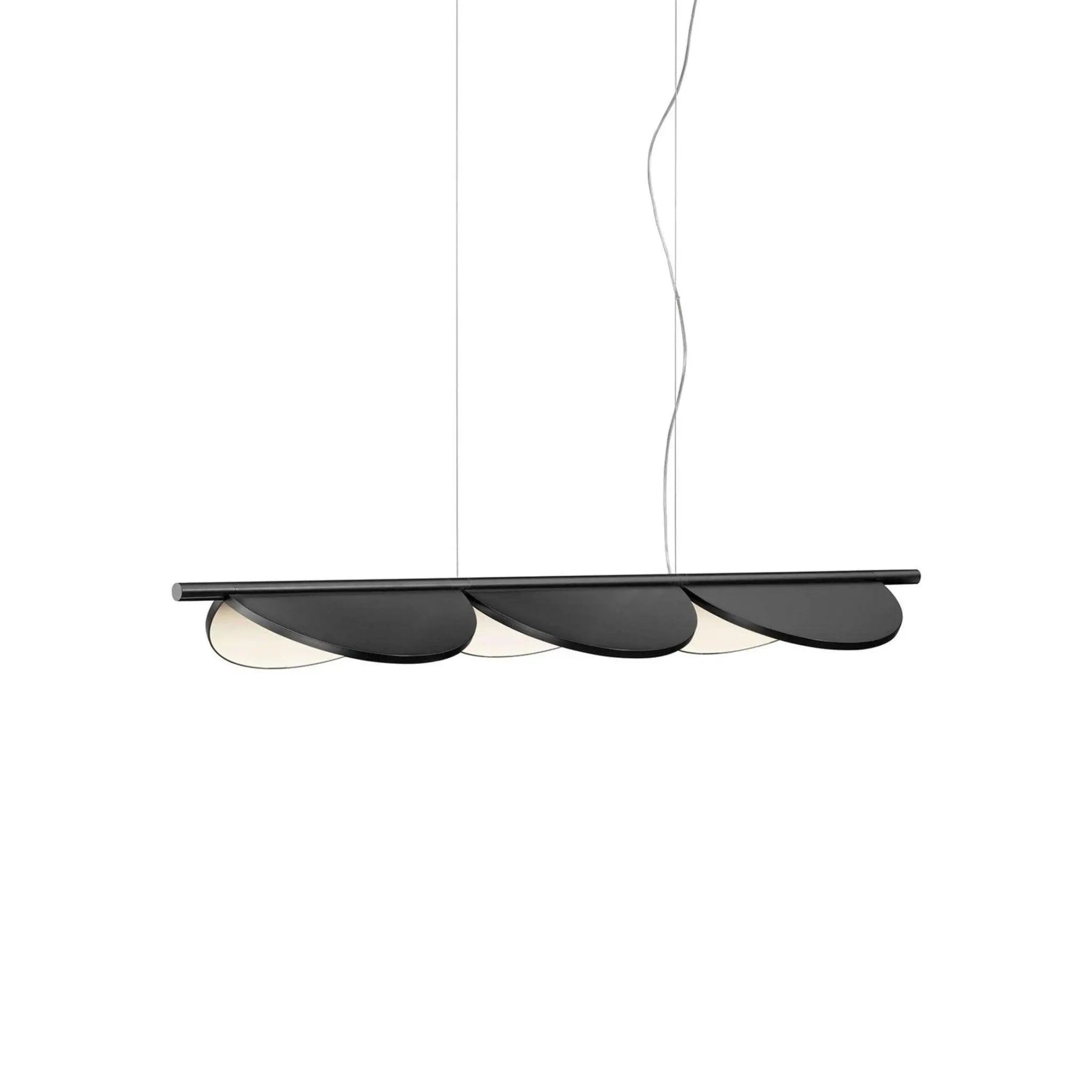 Lampa wisząca ALMENDRA LINEAR antracytowy – Flos