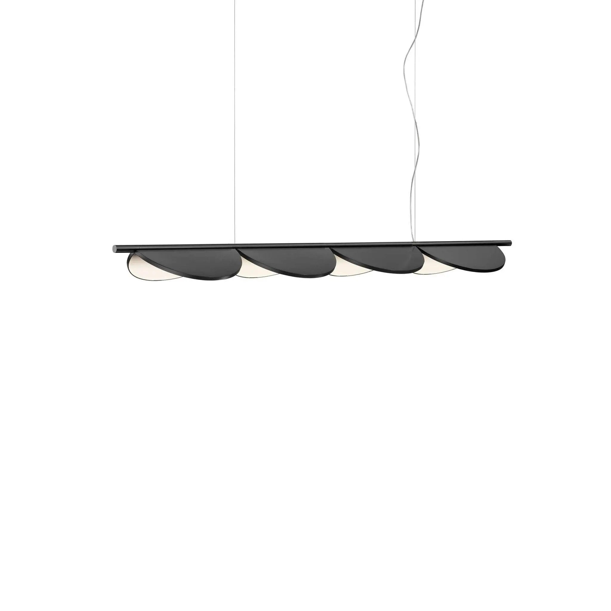Lampa wisząca ALMENDRA LINEAR antracytowy – Flos