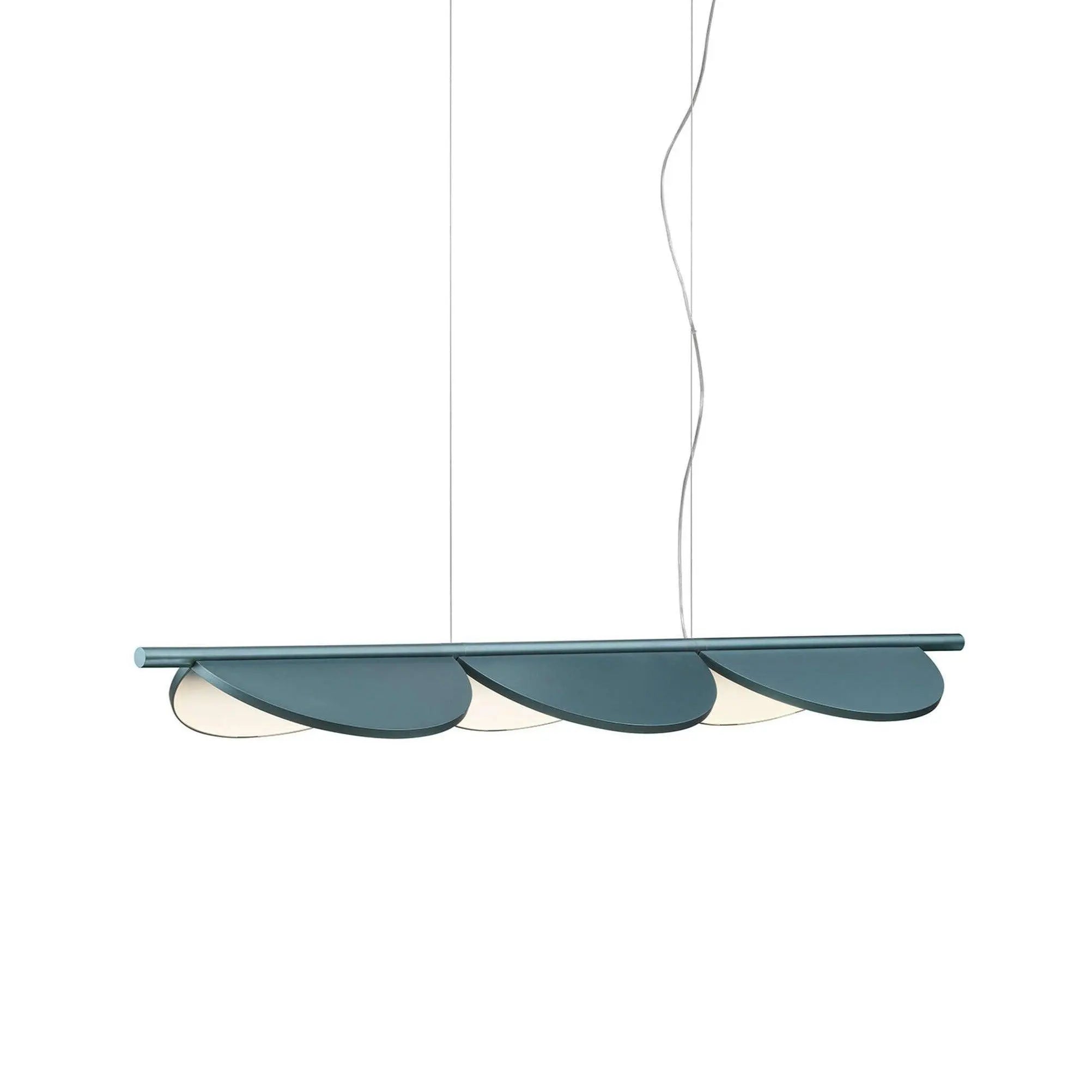 Lampa wisząca ALMENDRA LINEAR niebieski – Flos