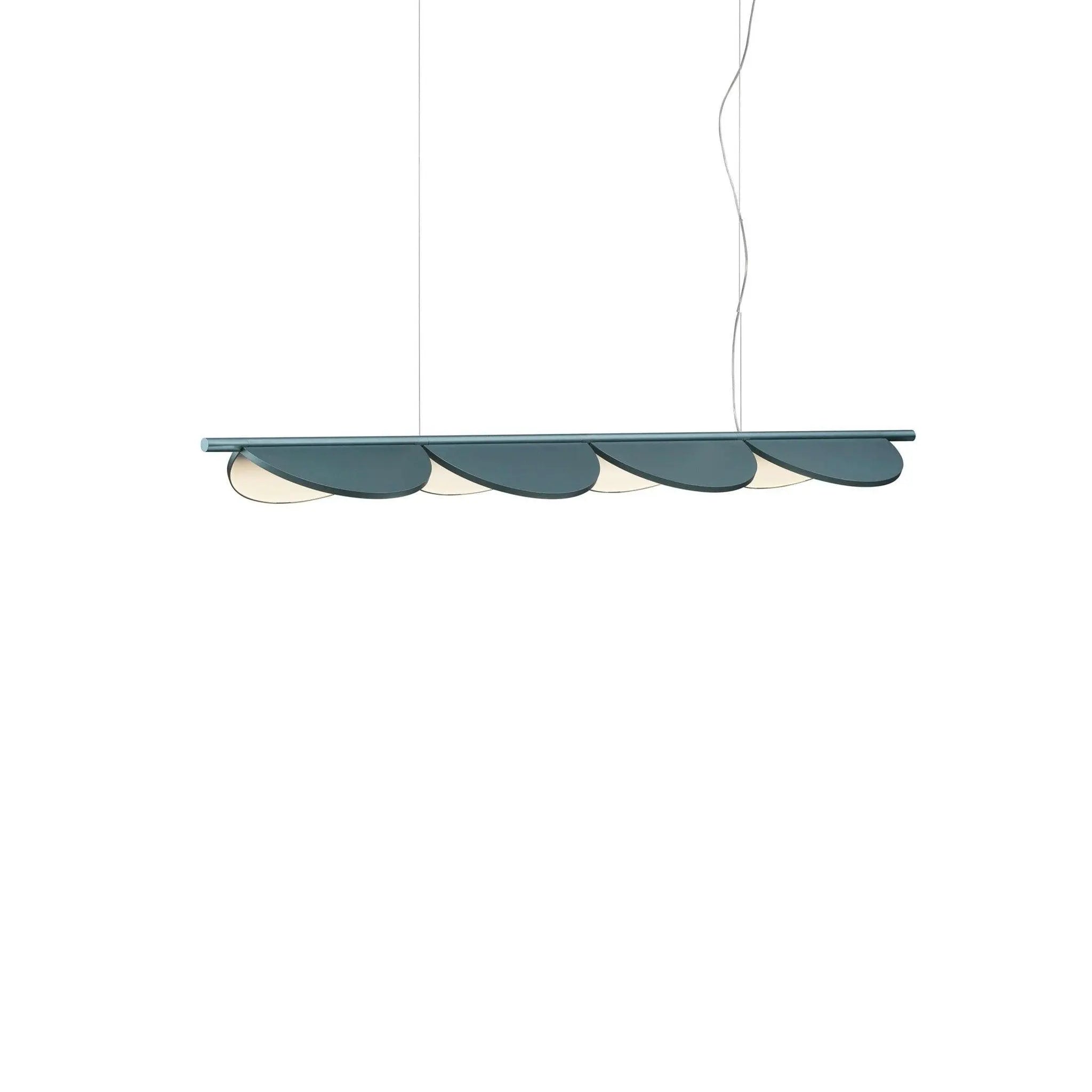 Lampa wisząca ALMENDRA LINEAR niebieski – Flos