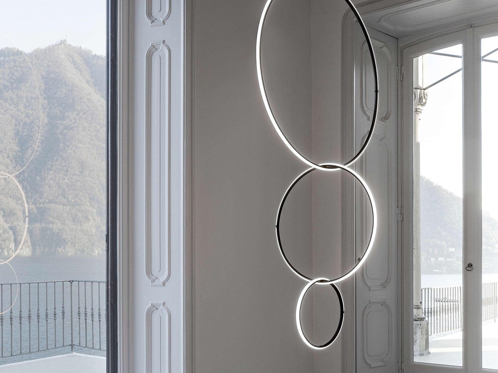 Lampa wisząca ARRANGEMENTS 9 trzy elementy – styl minimalistyczny