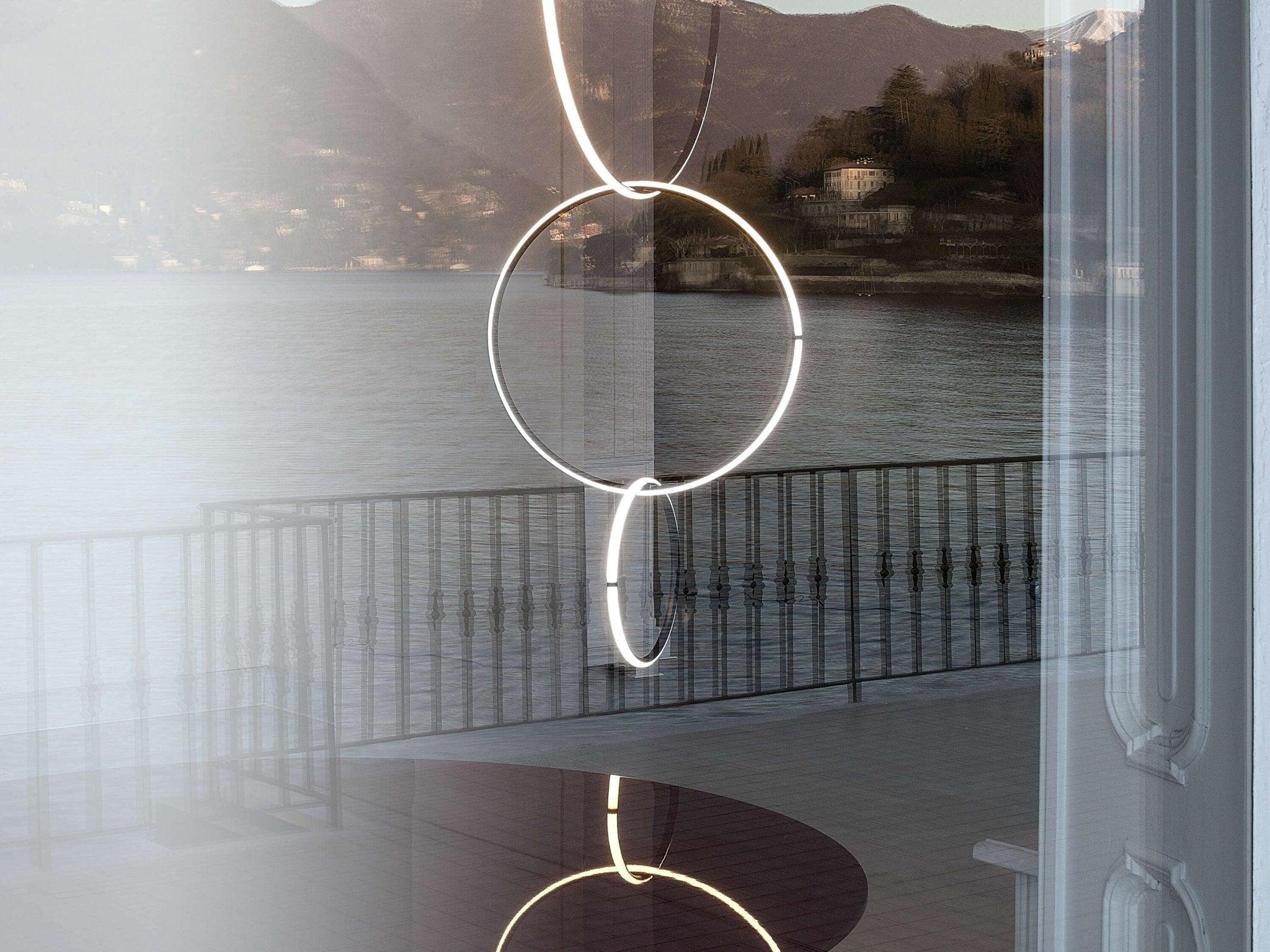 Lampa wisząca ARRANGEMENTS 9 trzy elementy, marka Flos