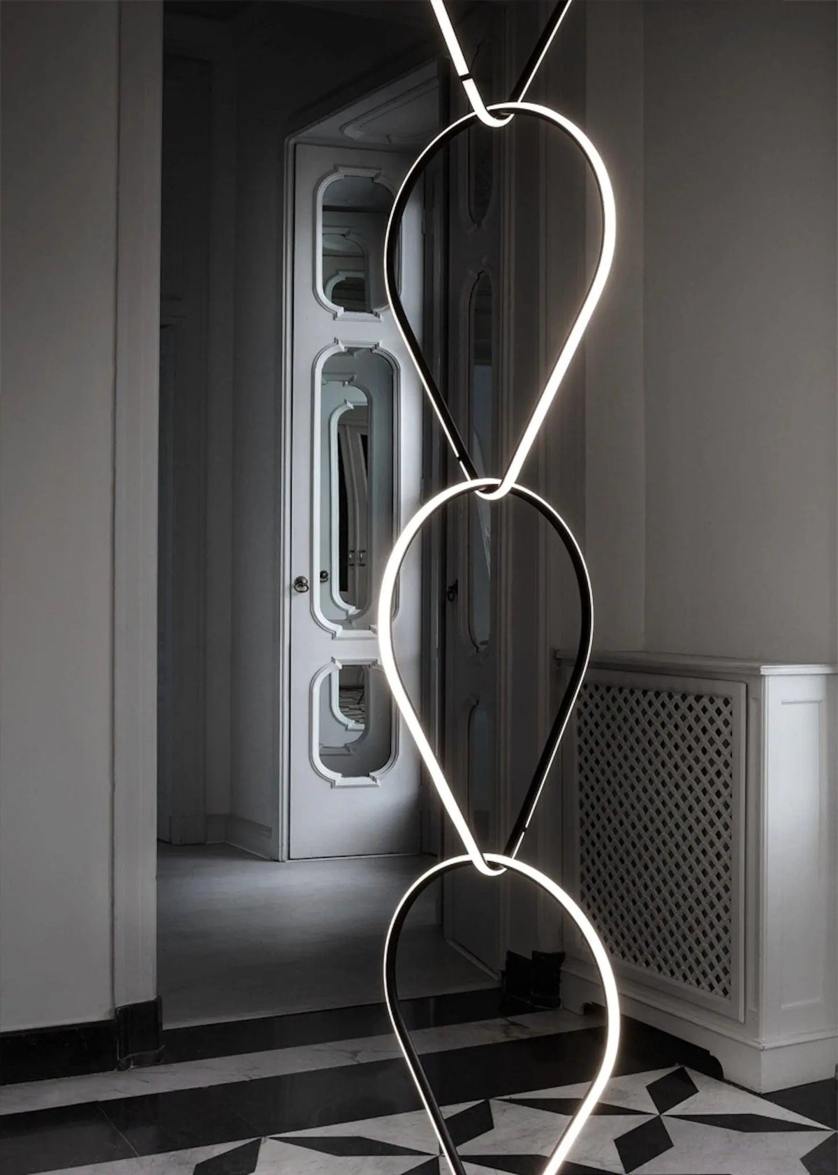 Lampa wisząca ARRANGEMENTS kropla, marka Flos