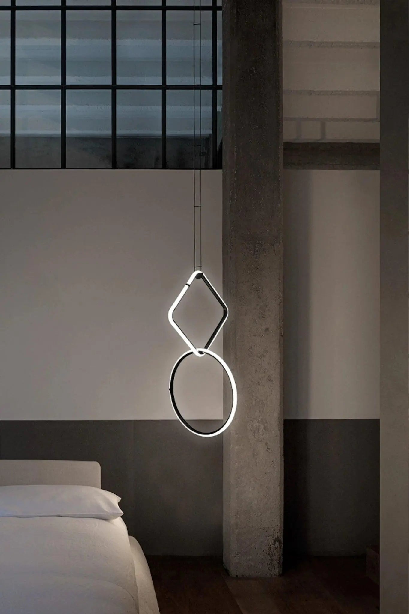 Lampa wisząca ARRANGEMENTS okrąg, marka Flos