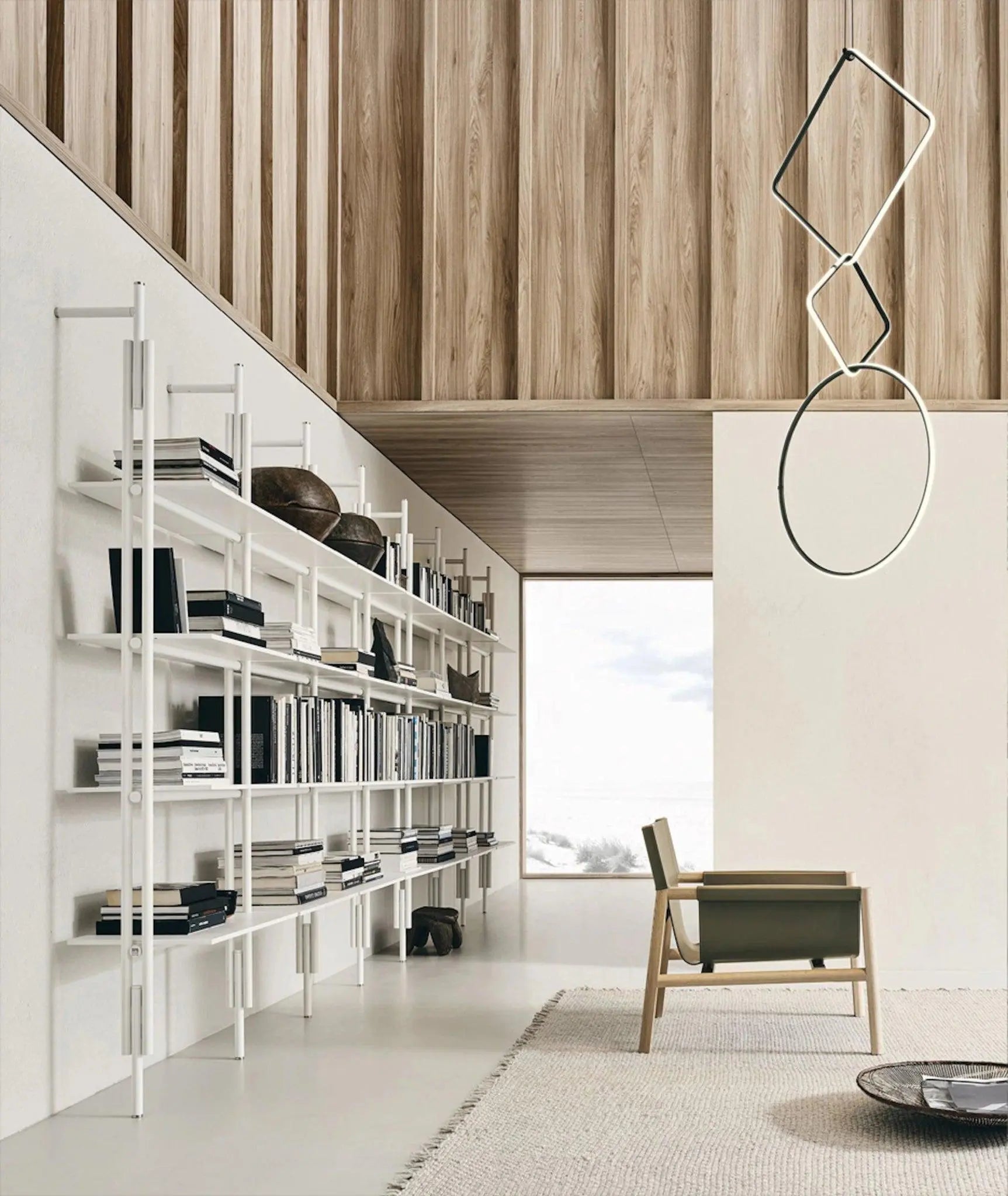 Lampa wisząca ARRANGEMENTS okrąg, marka Flos