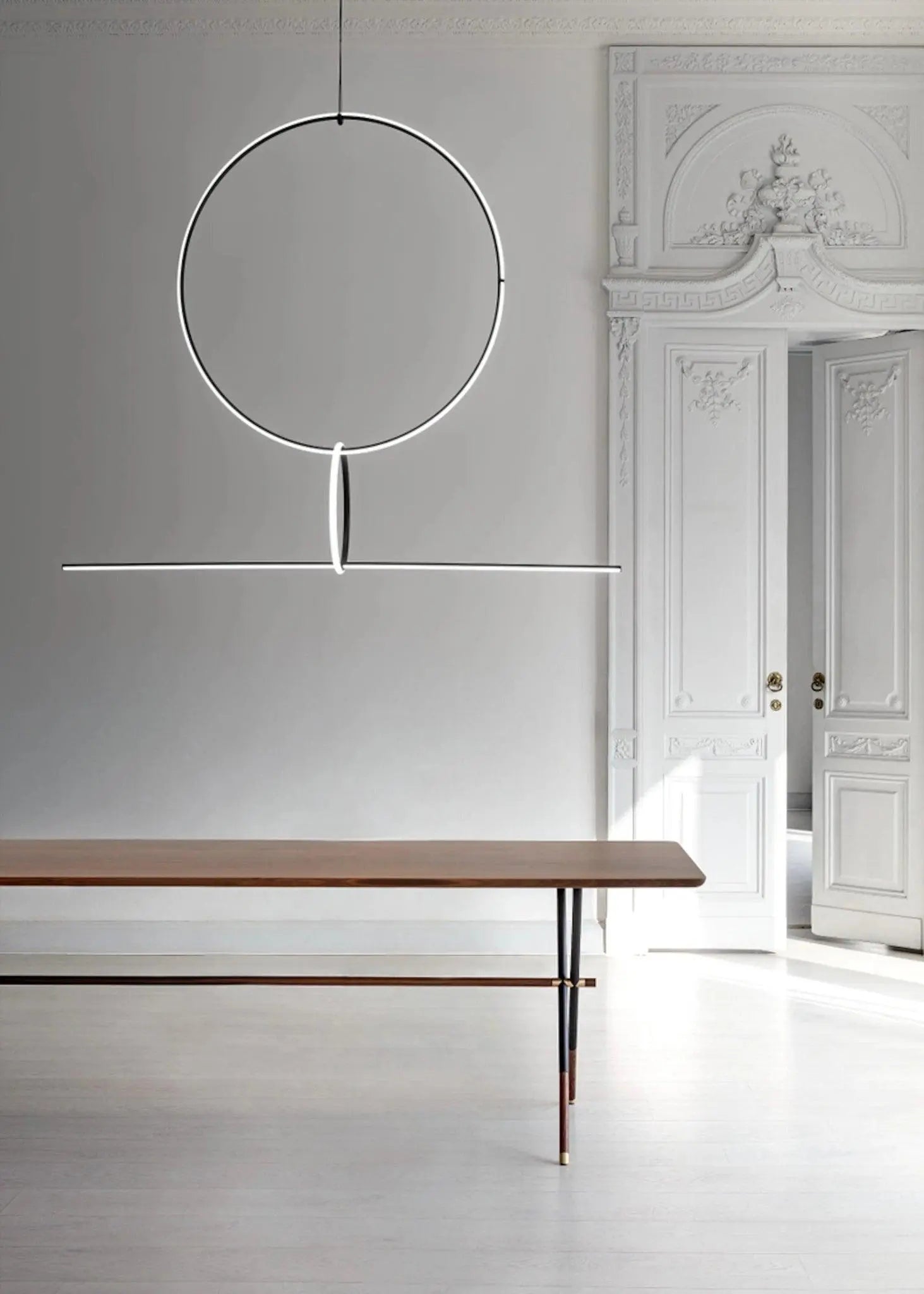 Lampa wisząca ARRANGEMENTS okrąg – Flos