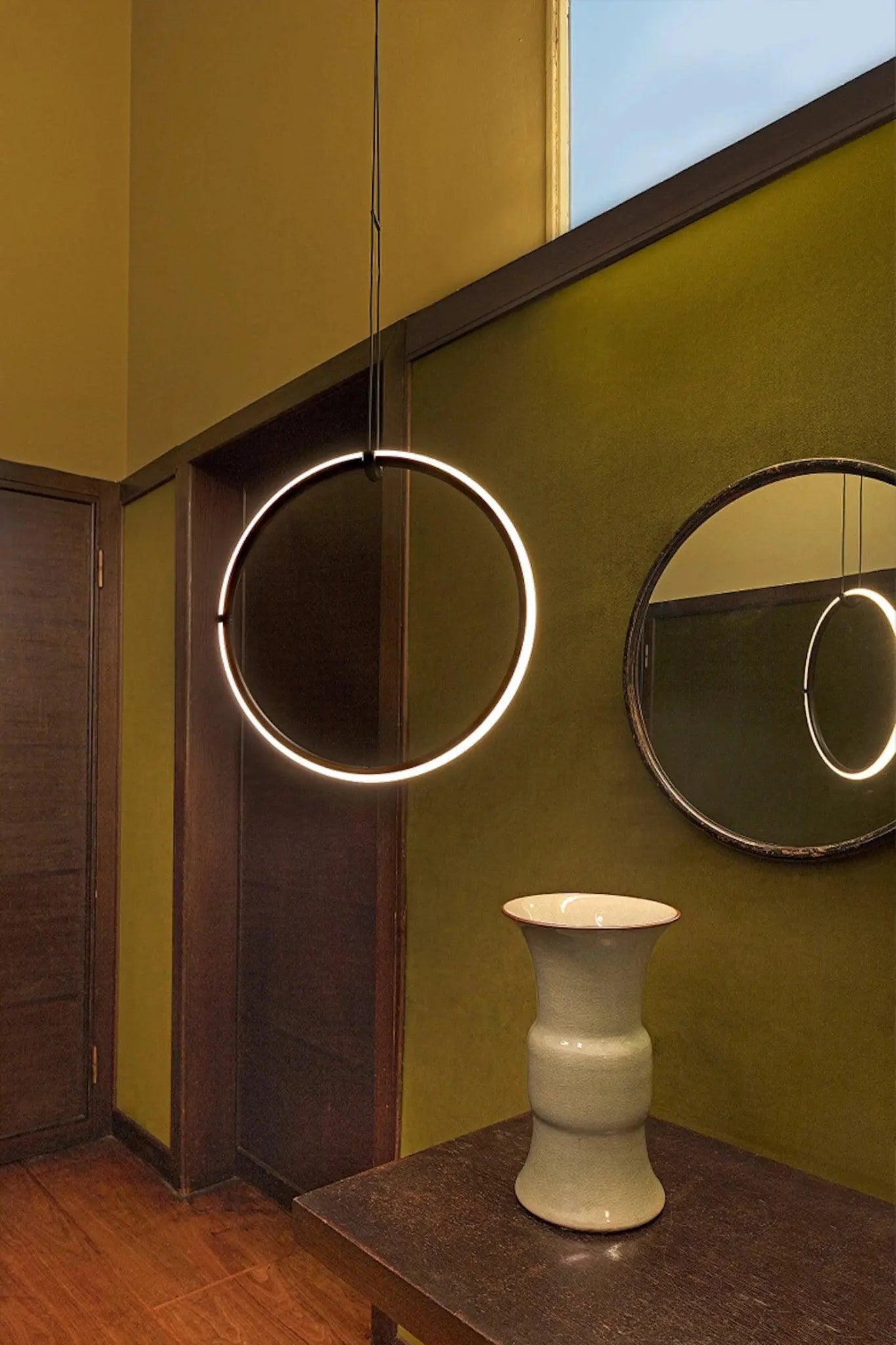 Lampa wisząca ARRANGEMENTS okrąg, marka Flos