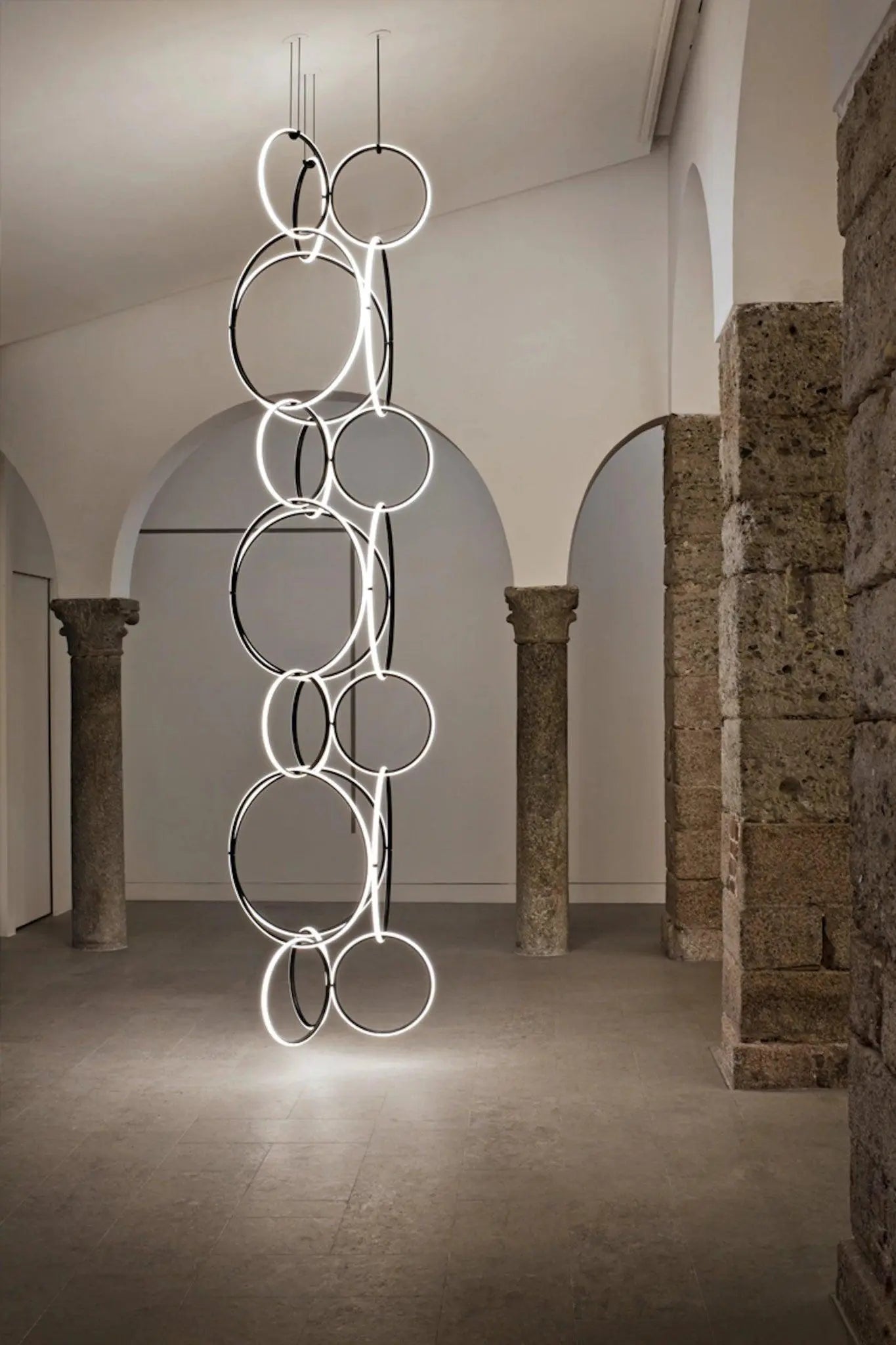 Lampa wisząca ARRANGEMENTS okrąg – Flos